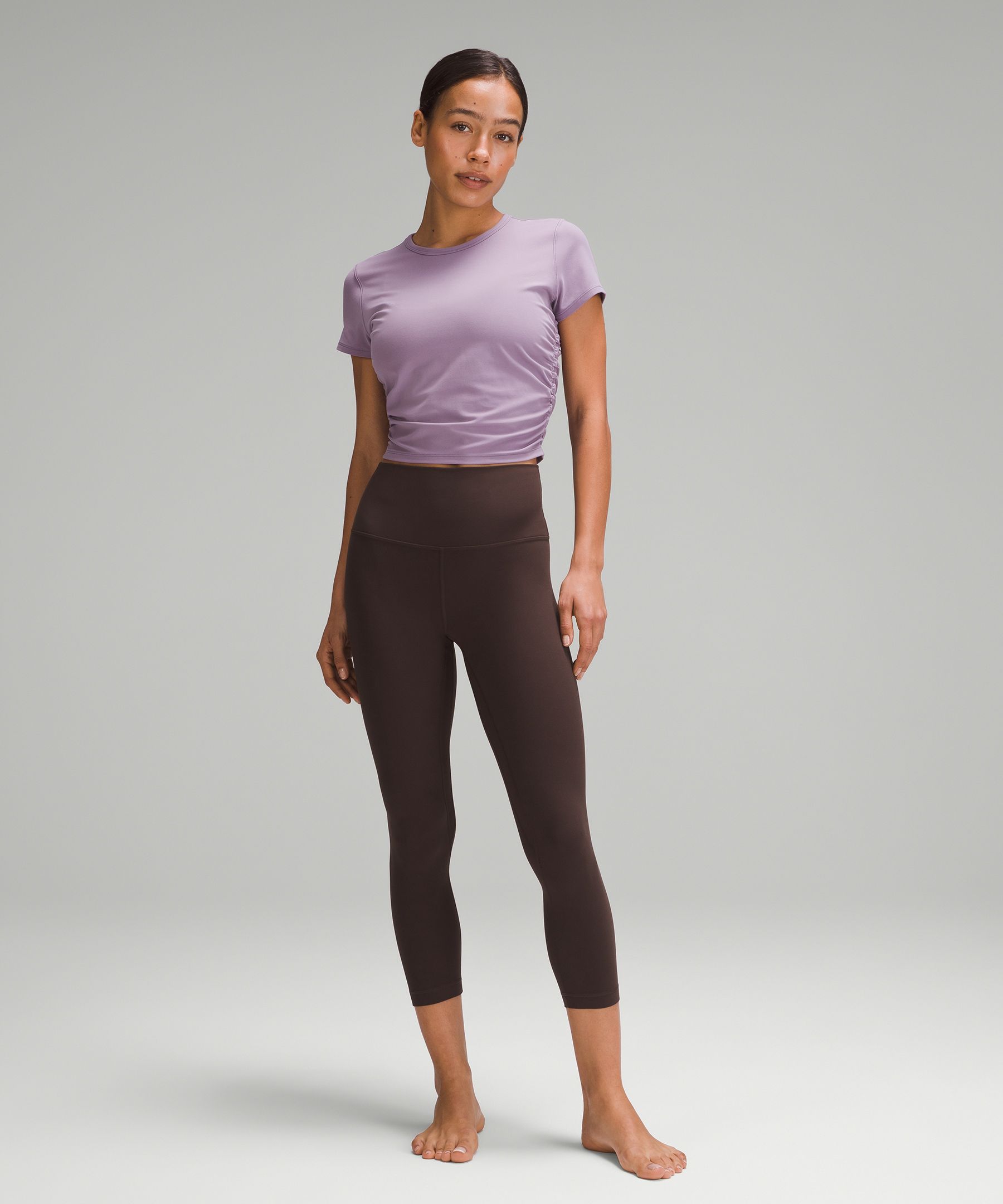 Lululemon 新品！ヨガ、ランニングクロップパンツ