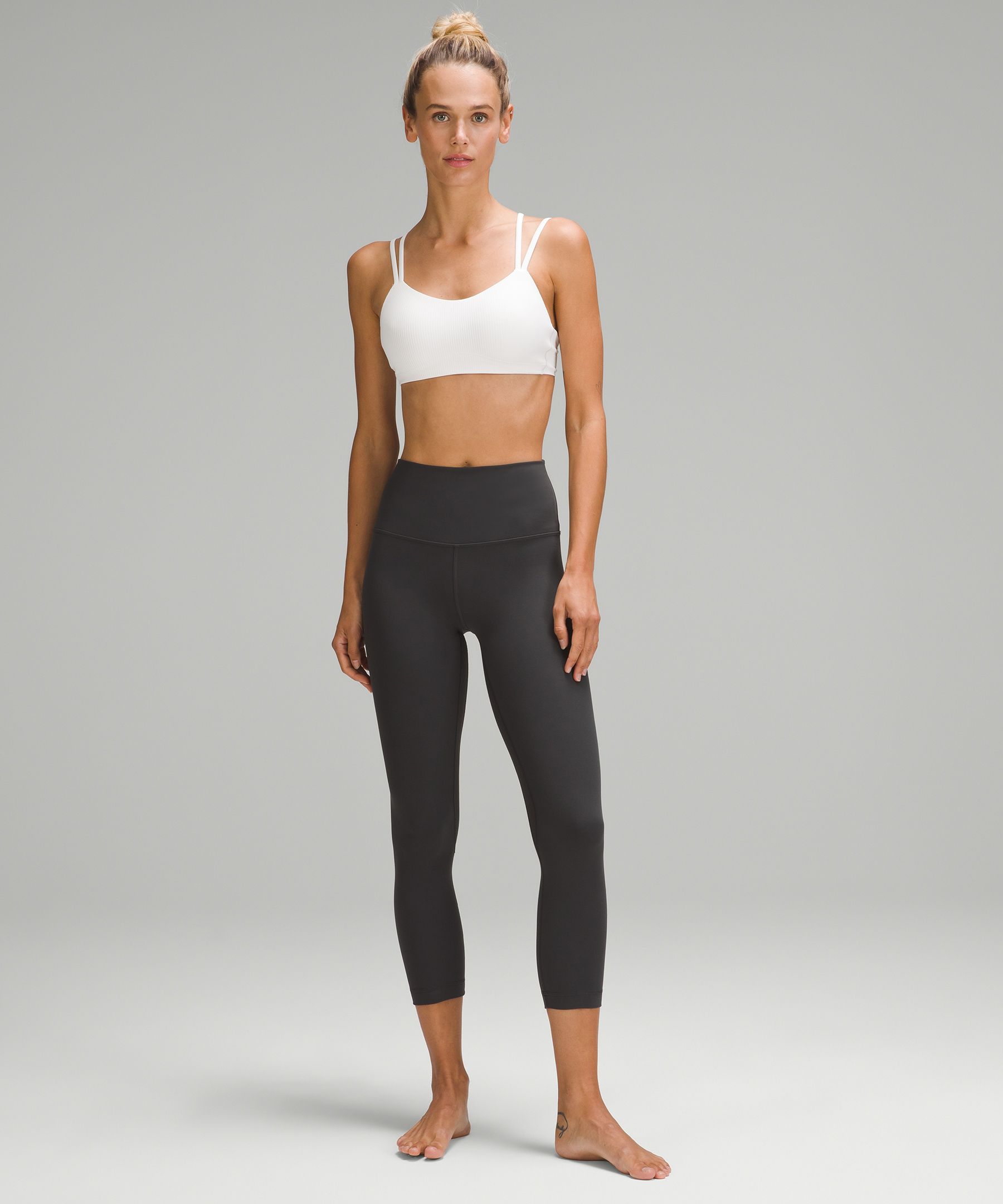 Lululemon Align Crop 23 - True Navy - lulu fanatics