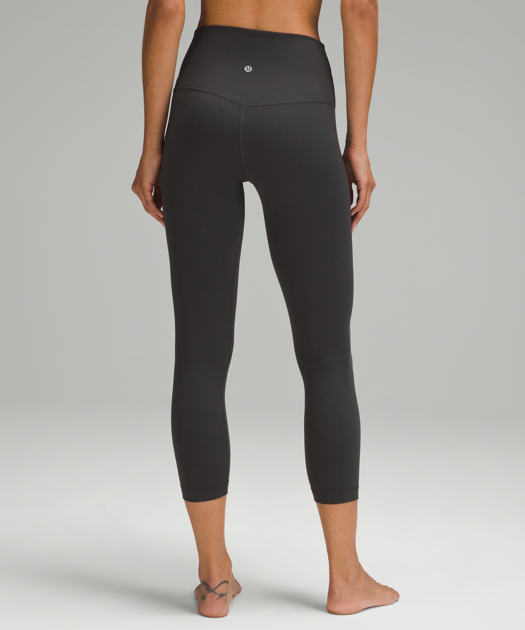 Lululemon athletica Base Pace High-Rise Reflective Crop 23, Women's  Capris