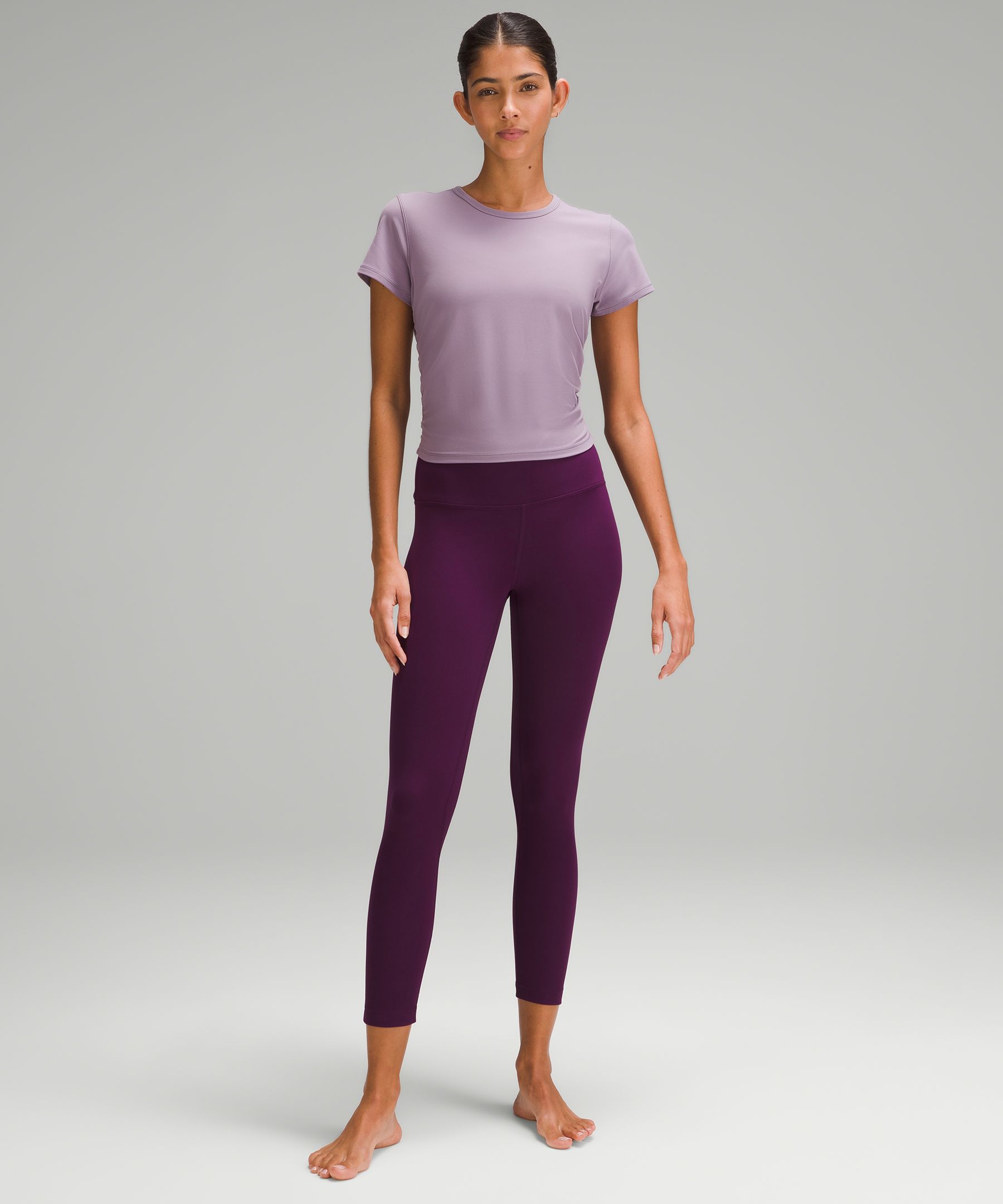 Lululemon Align High-Rise Crop 23 - Copper Brown - lulu fanatics