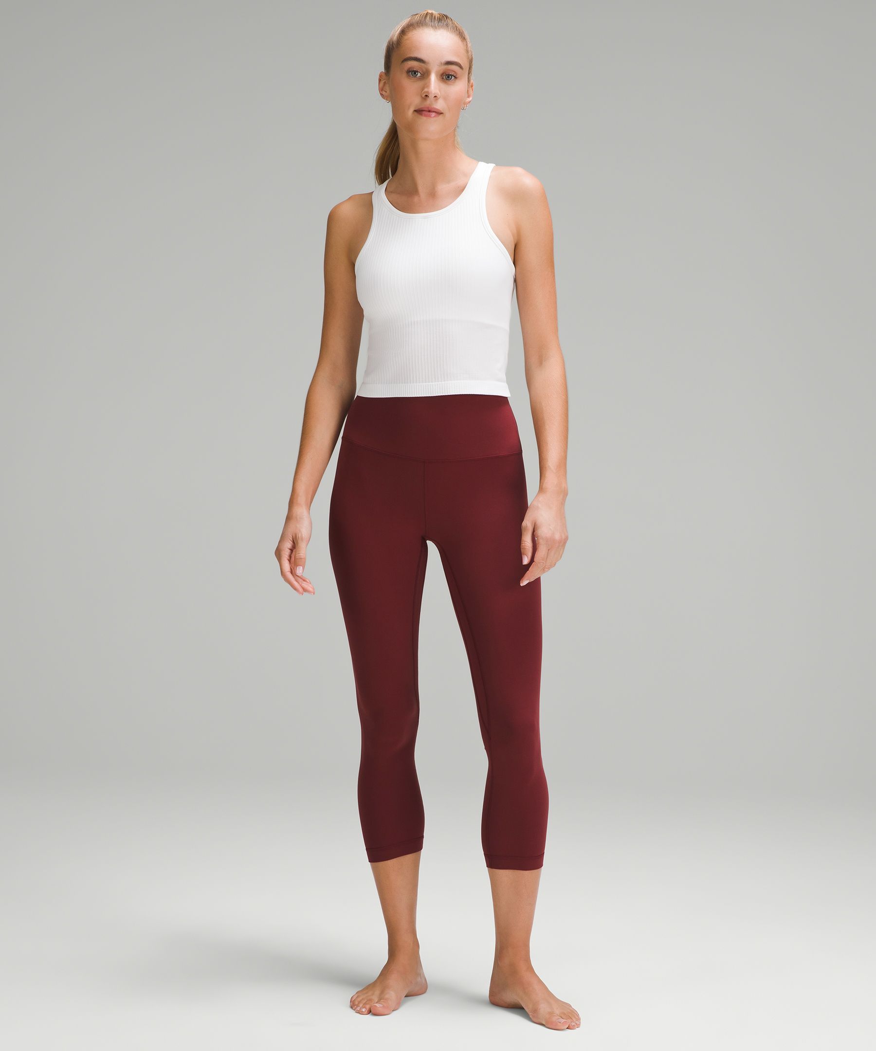 Lululemon Align™ High-Rise Wide-Leg Cropped Pant 23, Women's Capris