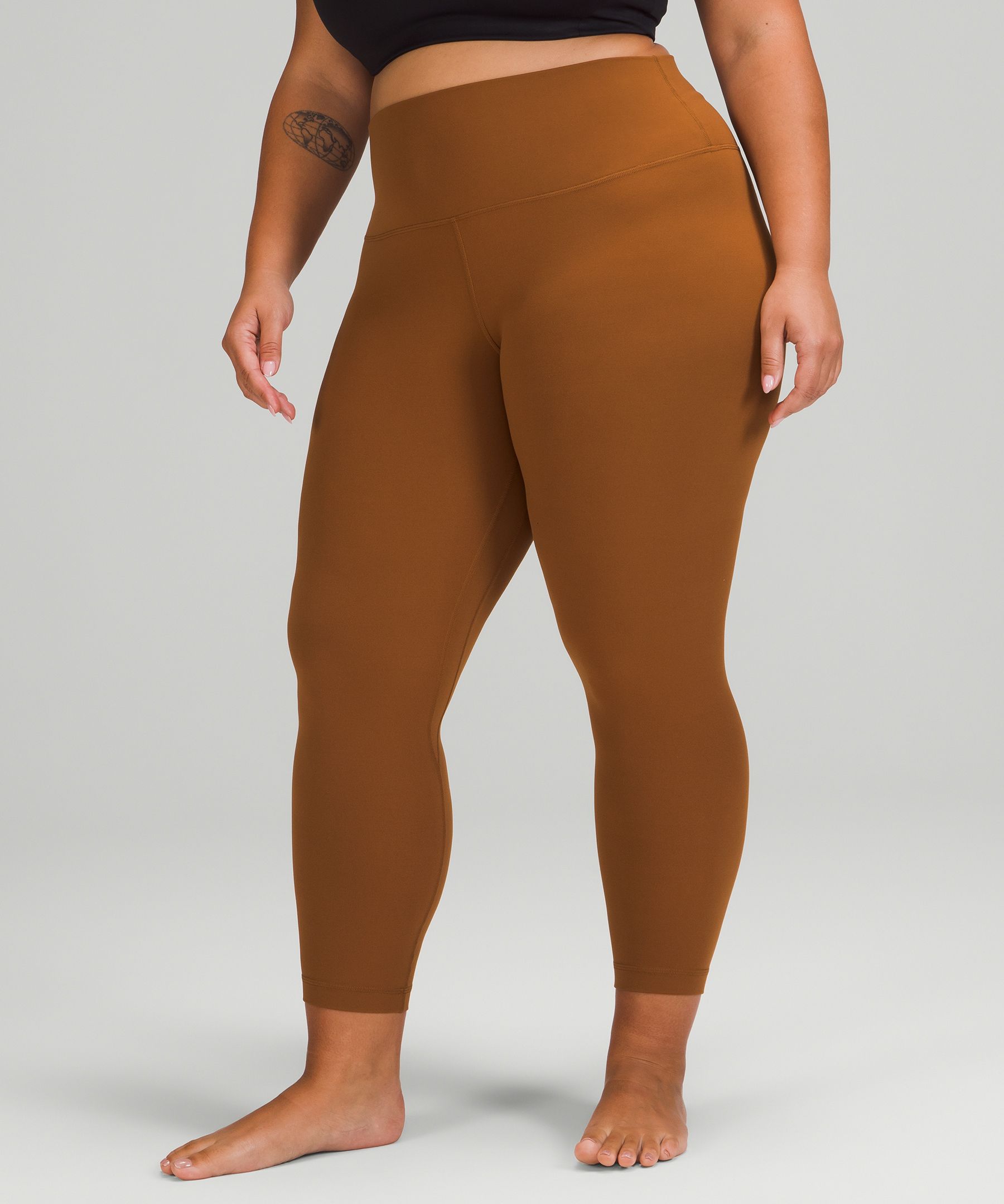 Lululemon Align™ High-rise Crop 23" In Brown