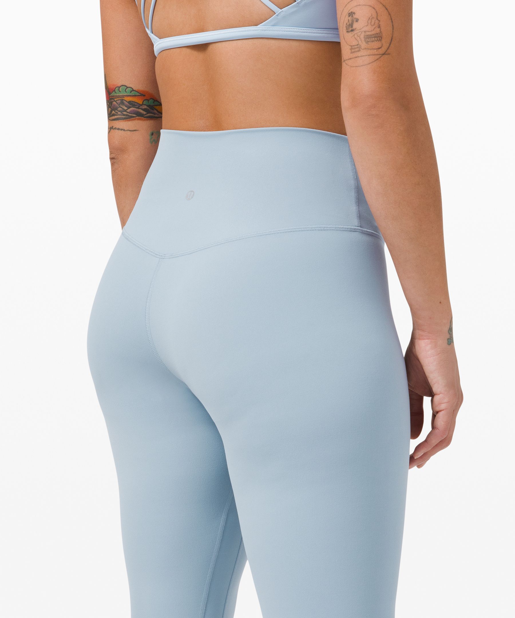 5'0] Loving lululemon stretch high rise crop 23”—perfect length of just  above the ankle & no hemming needed : r/PetiteFashionAdvice