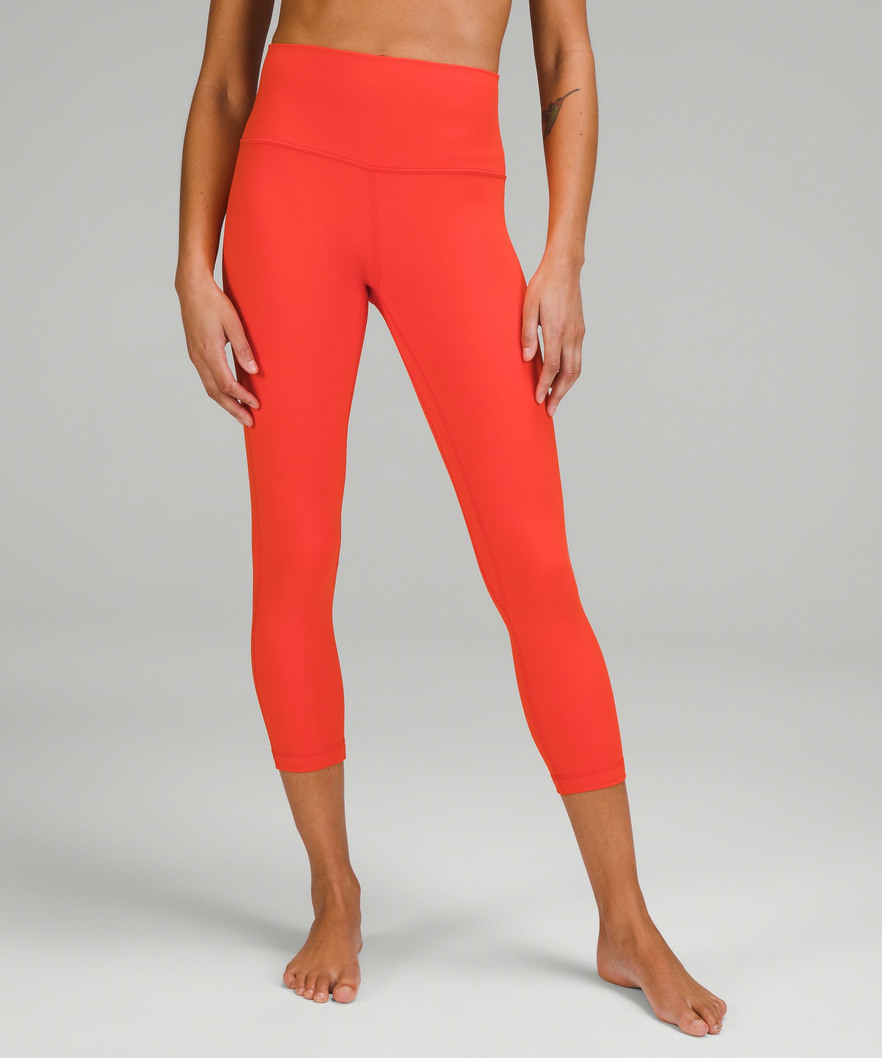 Lululemon Red Yoga Pants