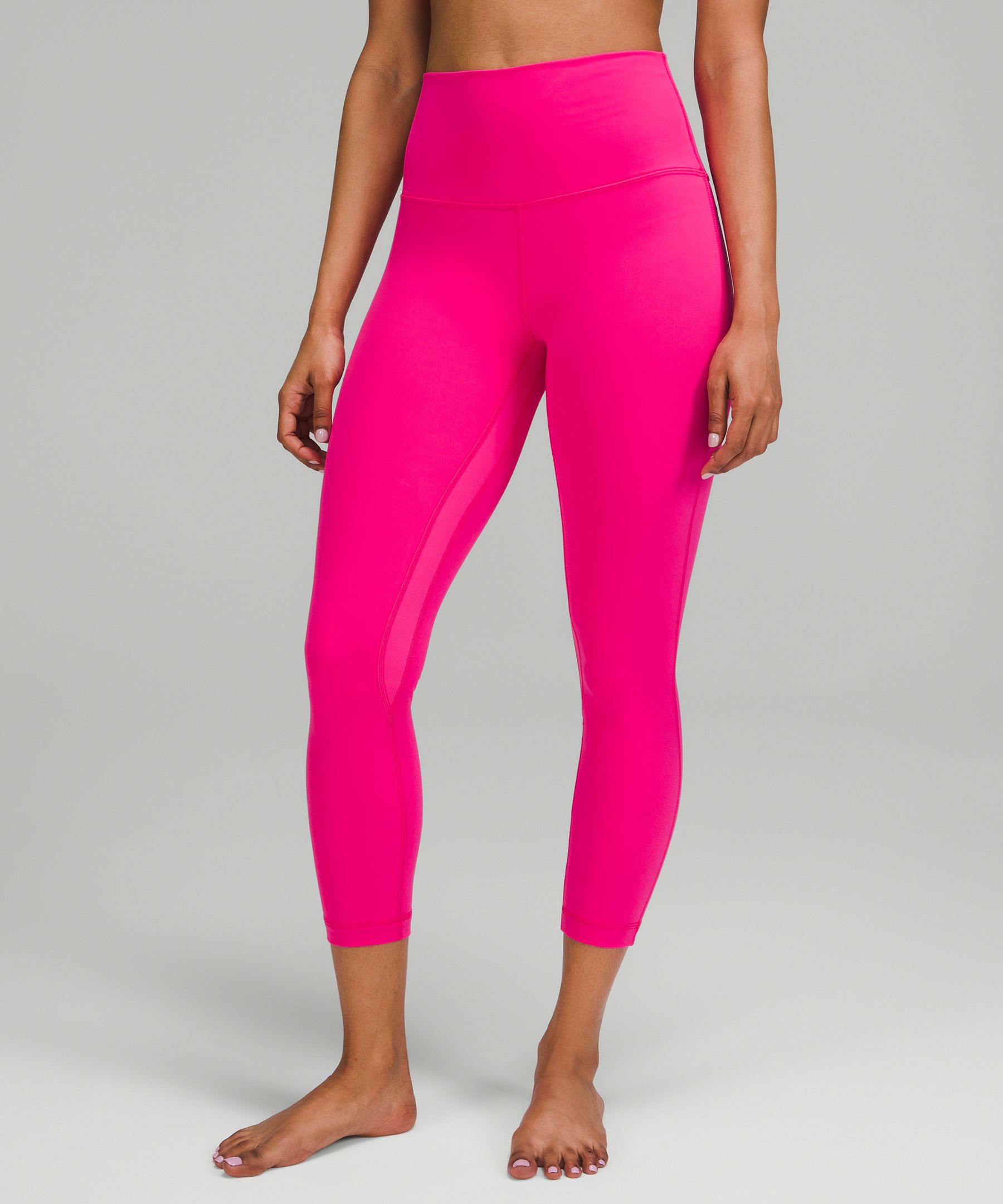 Lululemon Align High-rise Stretch-woven Leggings In Sonic Pink | ModeSens