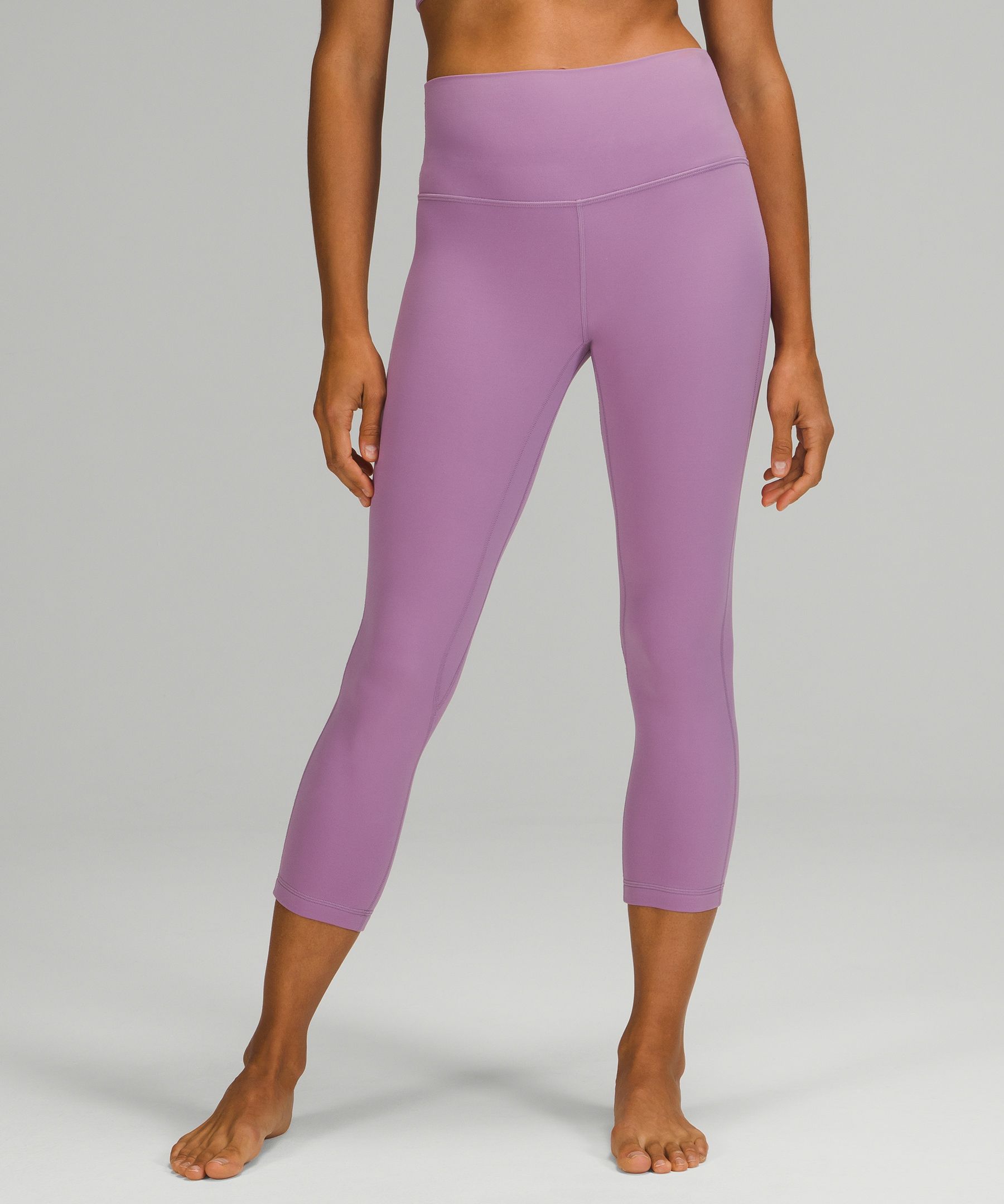 Lululemon Align™ High-rise Crop 23" In Wisteria Purple