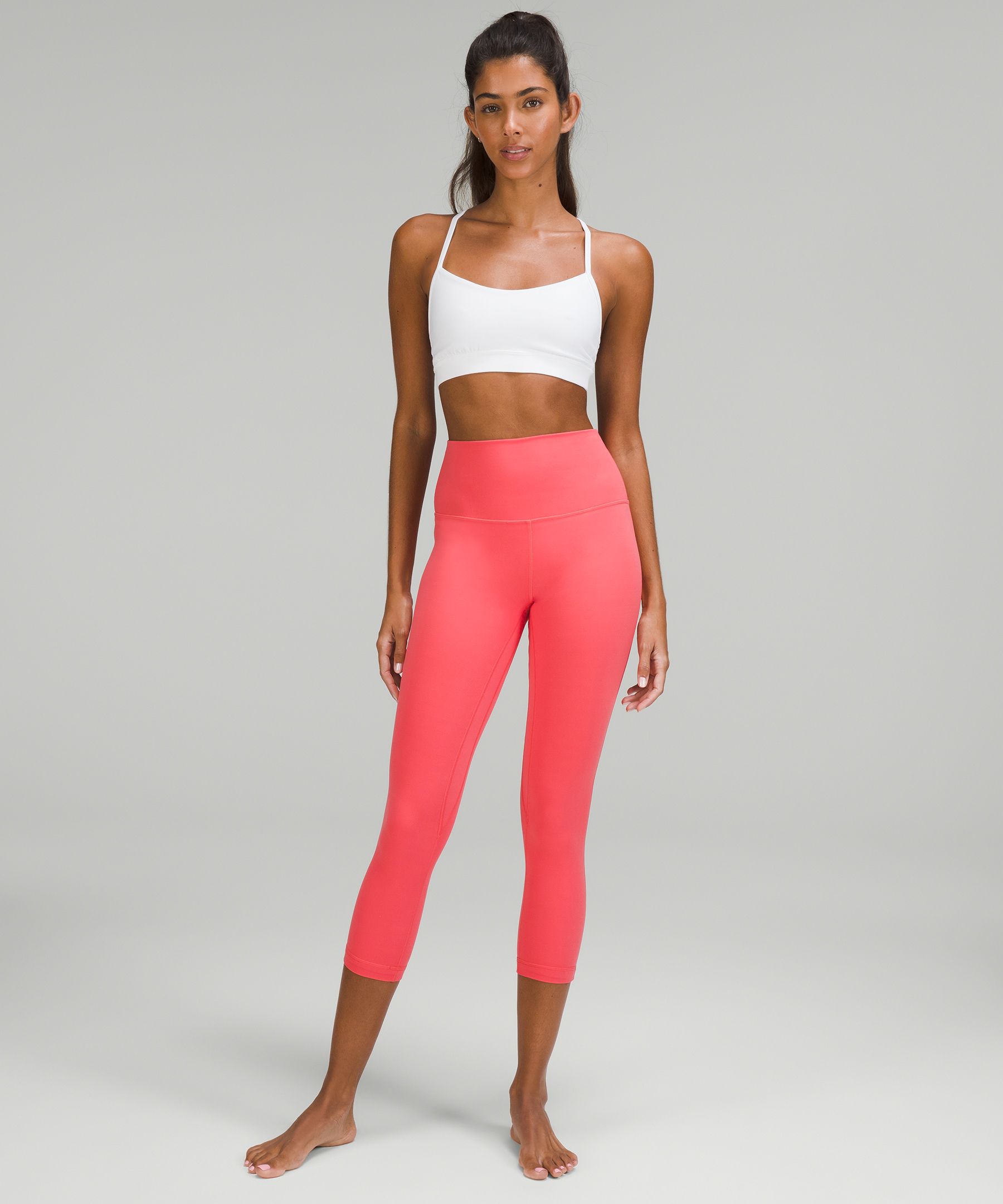 Lululemon Unlimit High-Rise Tight 25 *Keyhole - Diamond Dye Graphite Grey  Pink Pastel - lulu fanatics