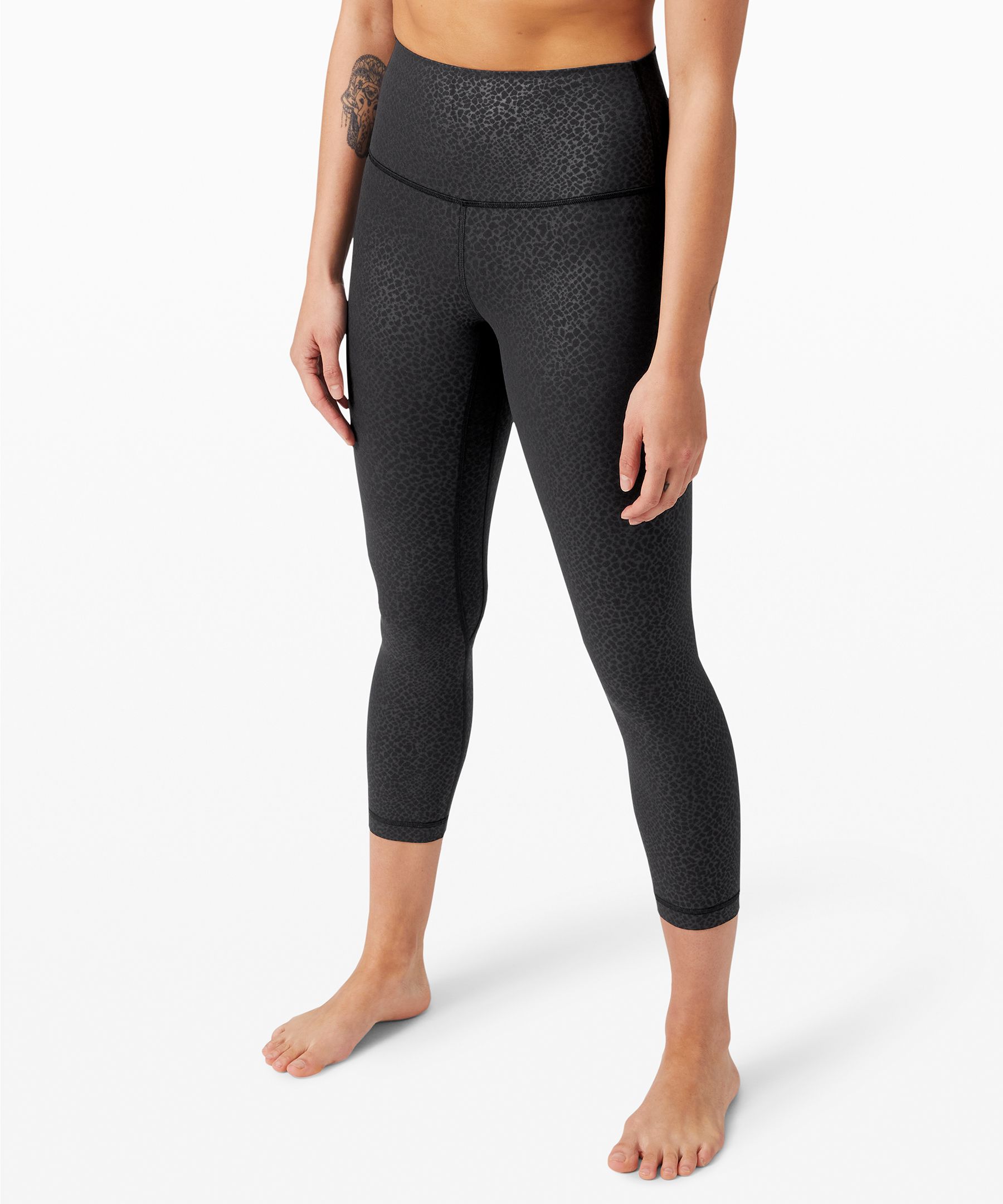 lululemon athletica, Pants & Jumpsuits, Lululemon Align Crop 23 Size  Black