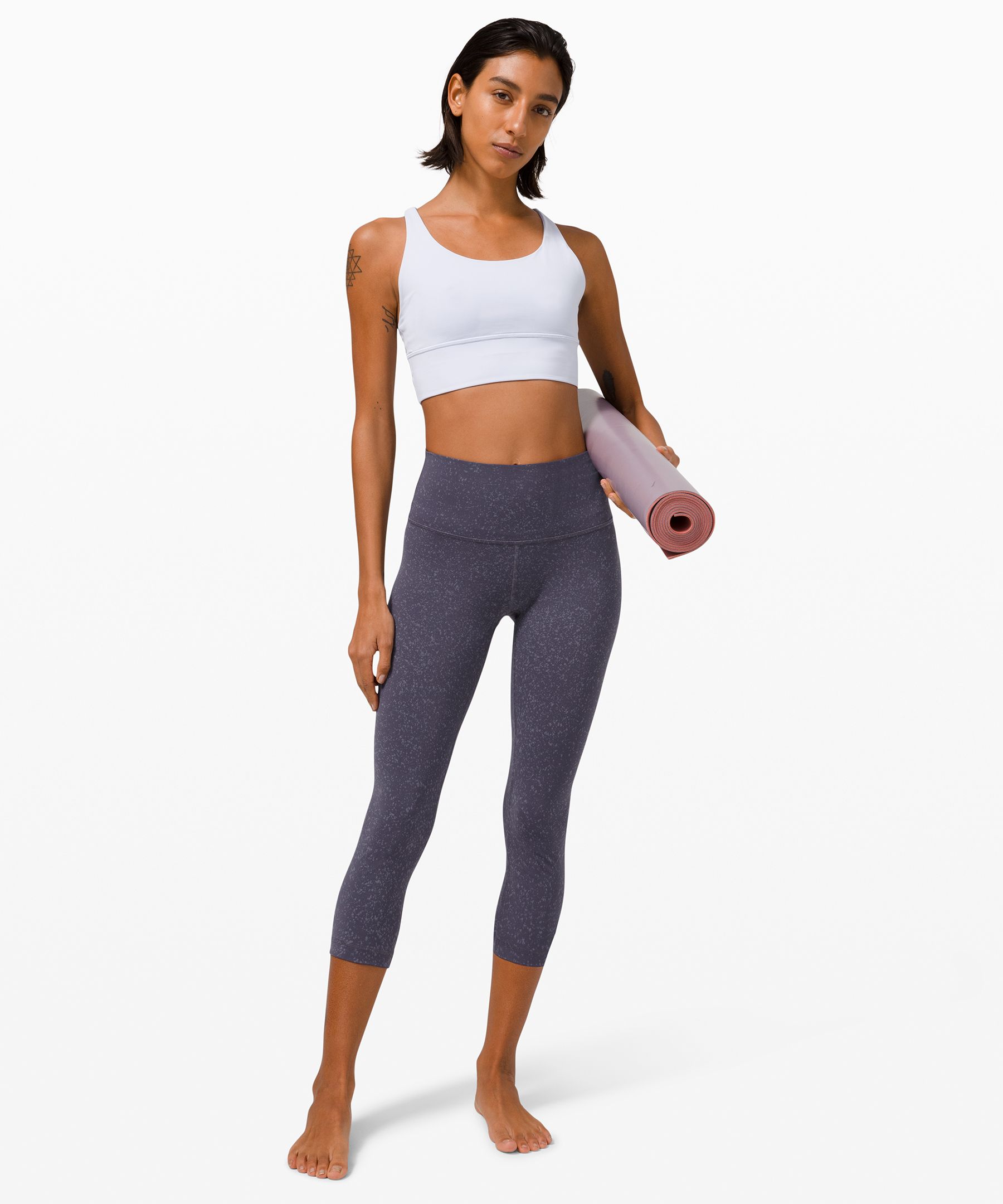 New Lululemon Wunder Under Crop (Hi-Rise) *Full-On Luxtreme 21 4