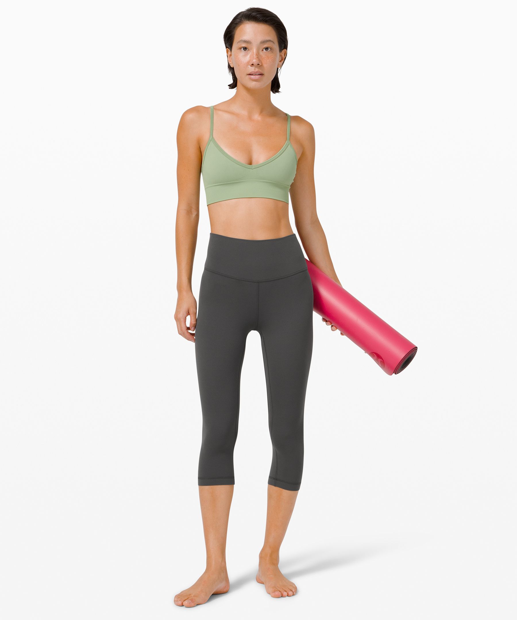 Lululemon Align High-Rise Crop 17 - Prosecco - lulu fanatics