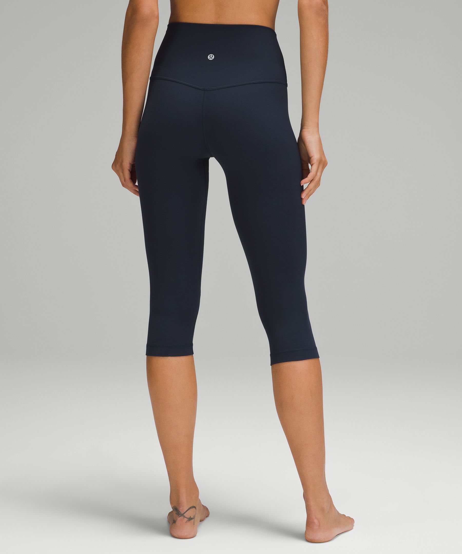 High-Waisted Cropped Leggings For Women