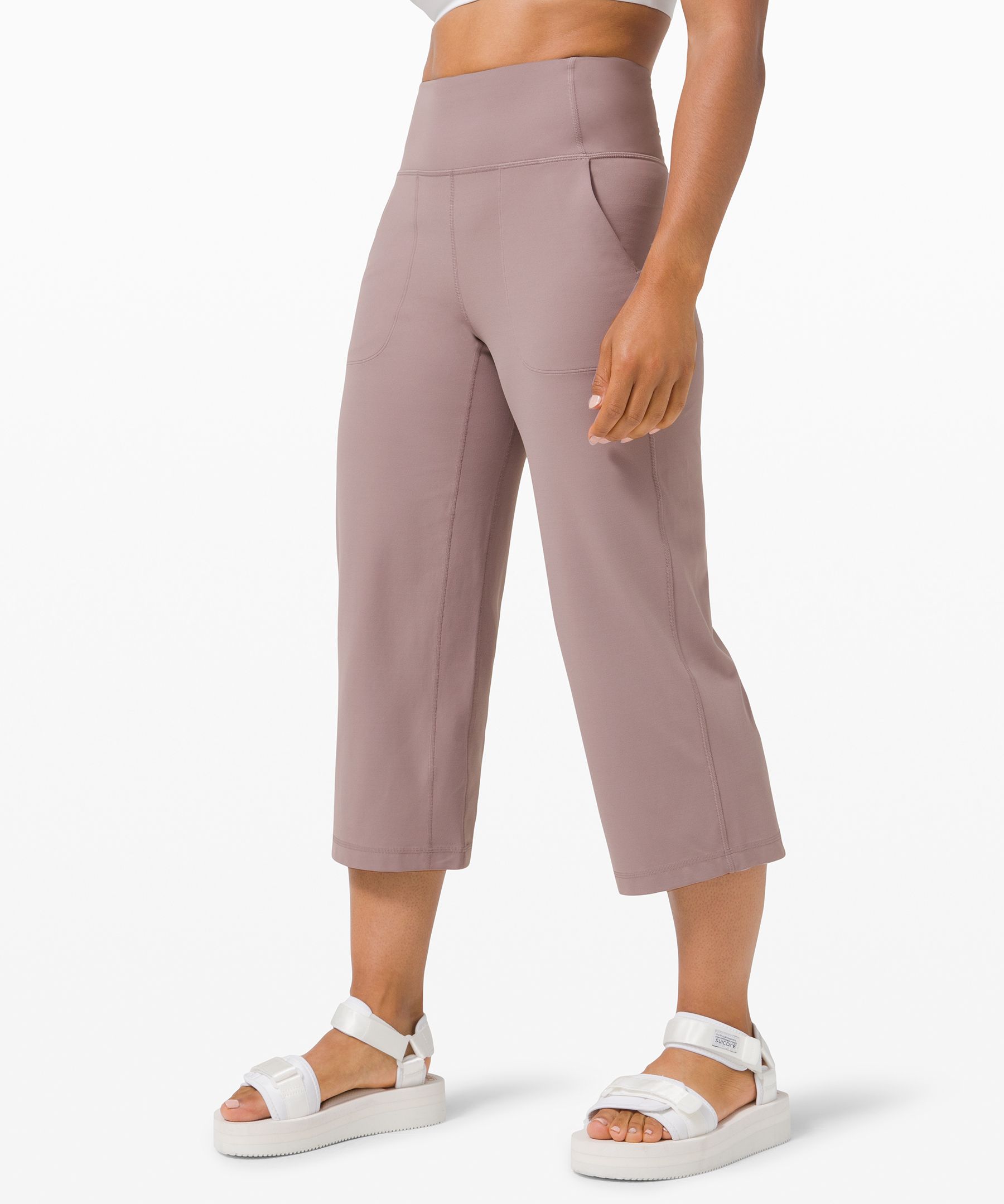 lululemon wide leg capris