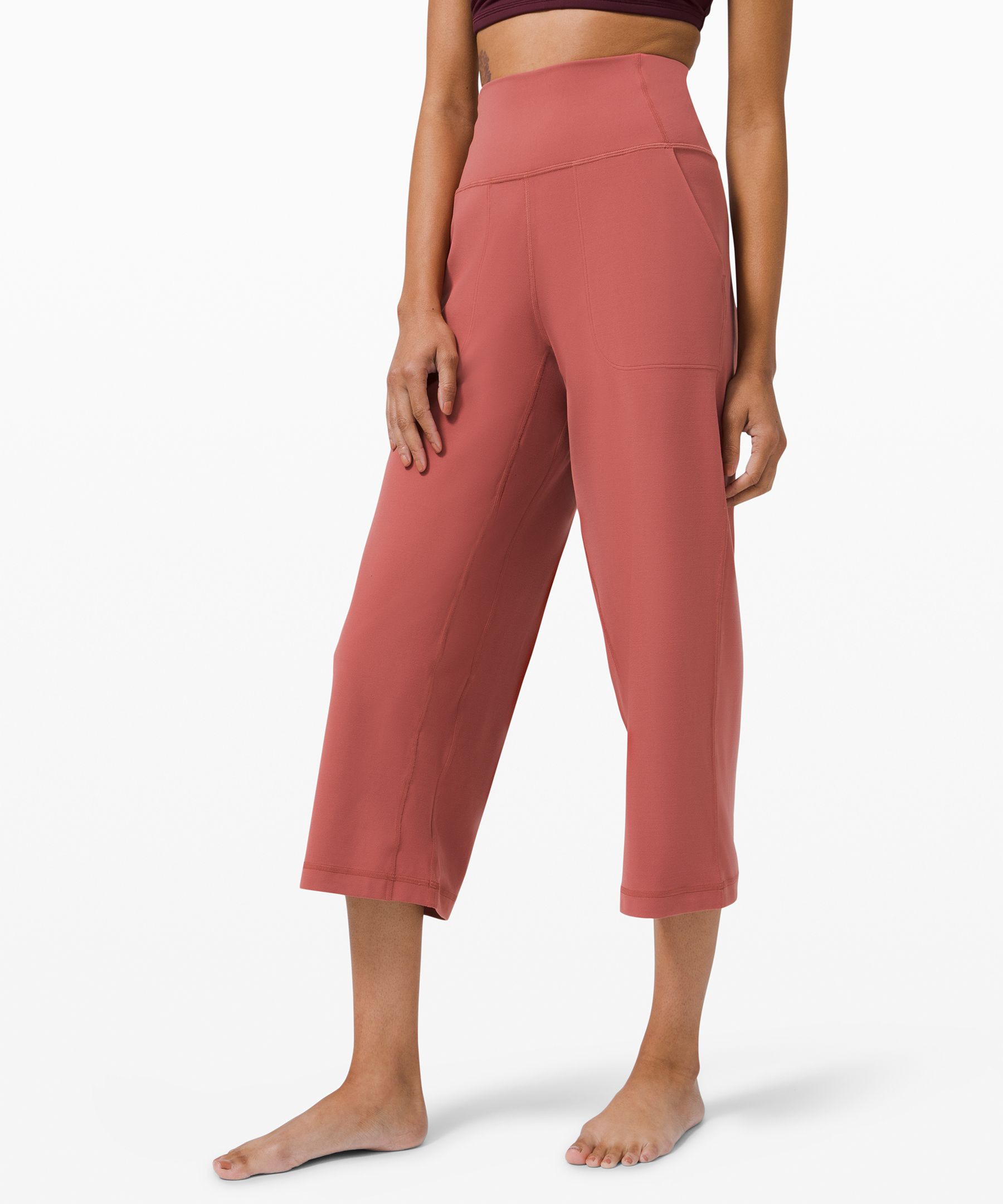 lululemon wide leg capris