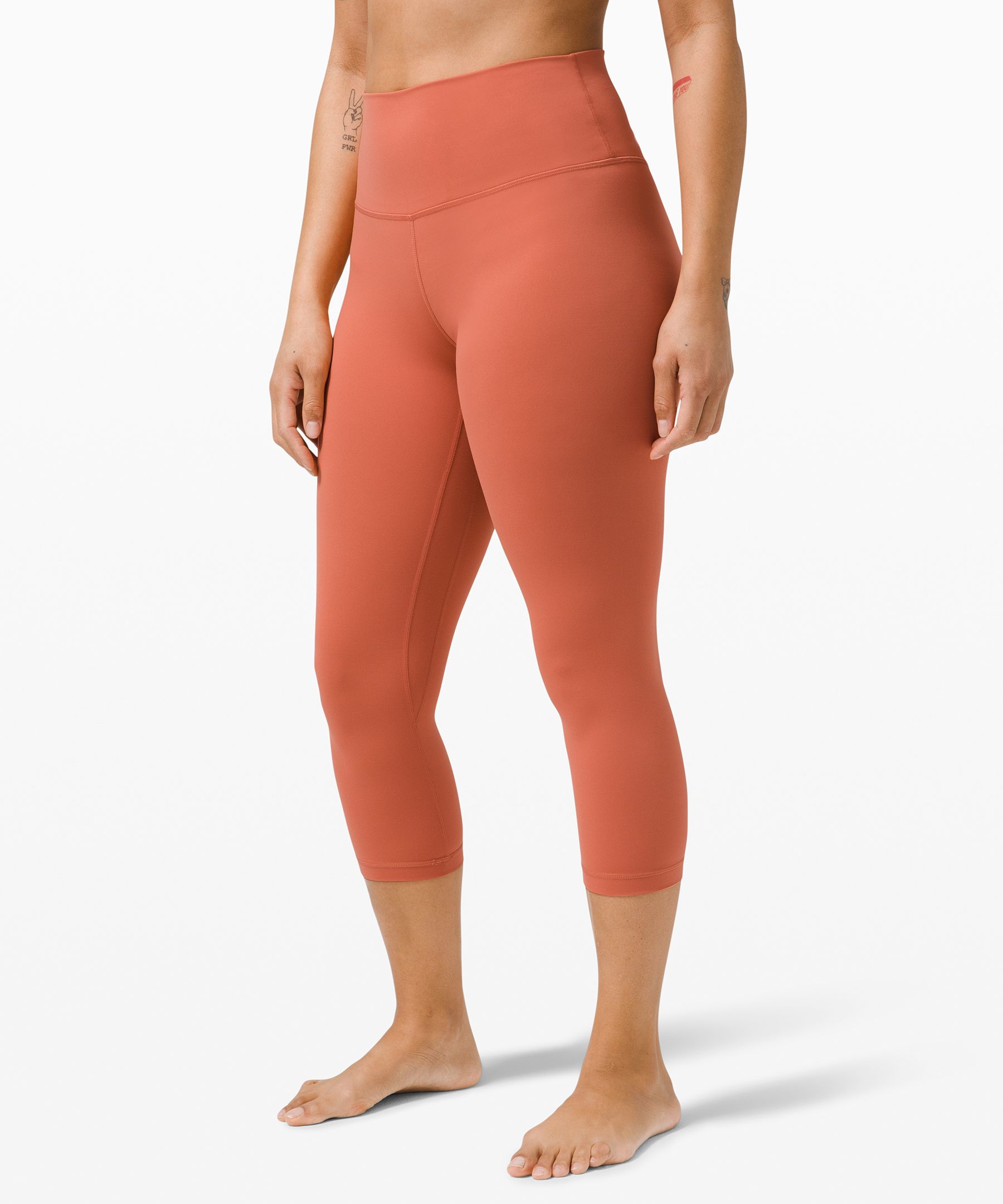 Lululemon Tights - Align HR Crop 21”, Women's Fashion, Activewear