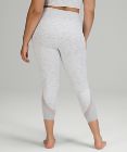 Wunder Under High-Rise Crop 23" *Updated Scallop Full-On Luxtreme
