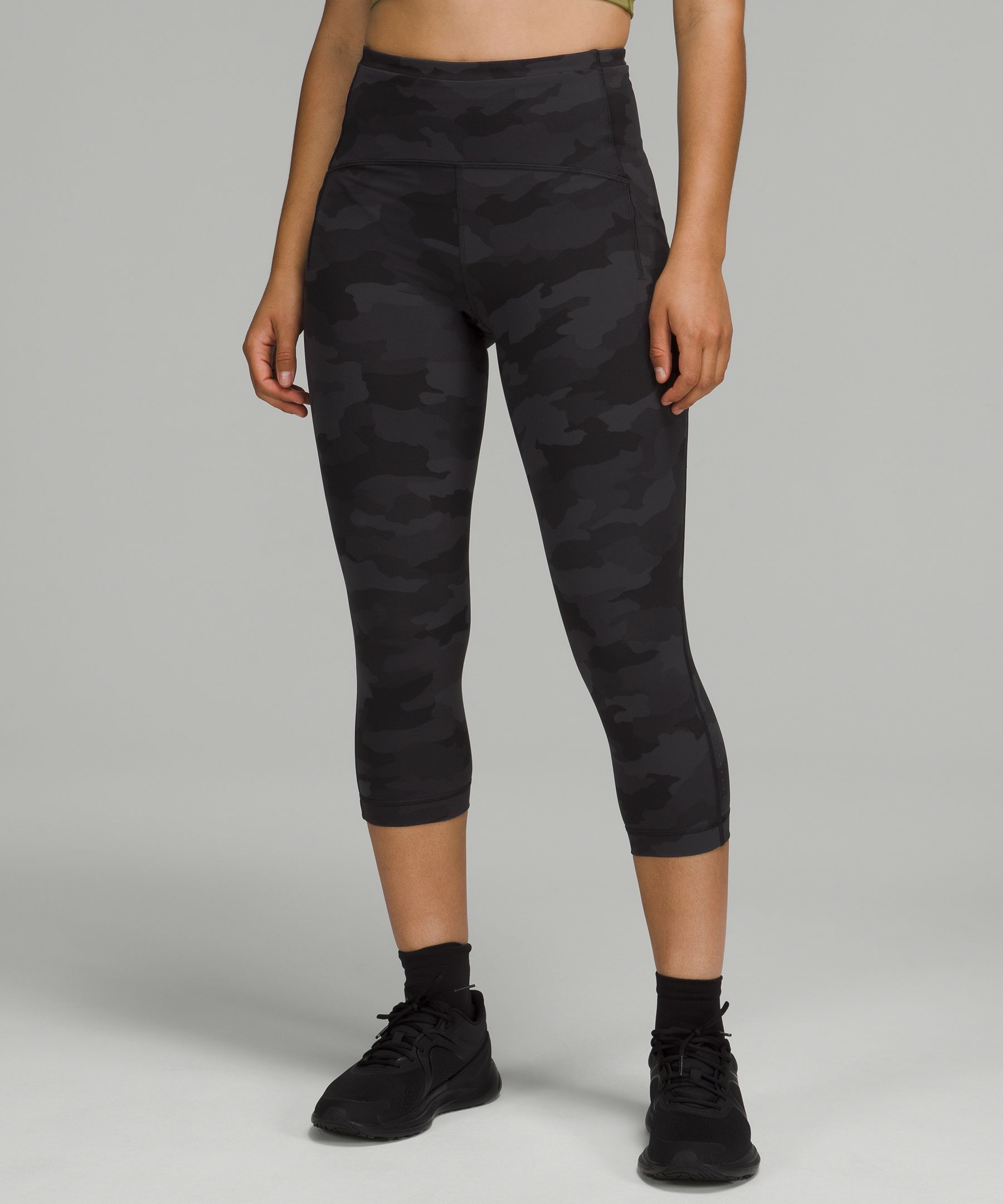 Lululemon Swift Speed High-rise Crop 21" In Printed