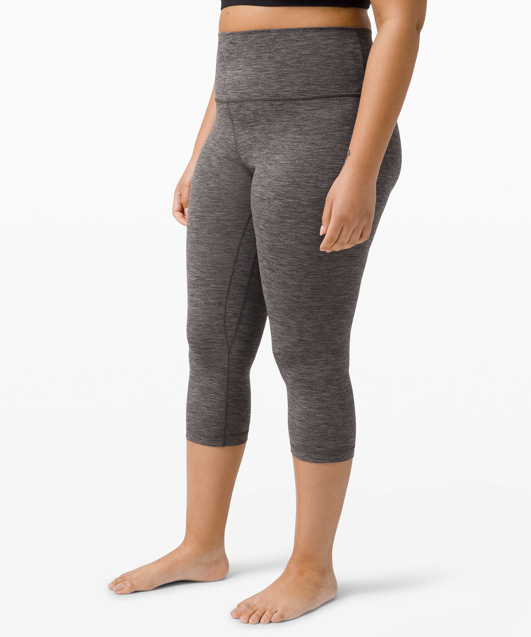 Lululemon Align Crop *21 In Melanite