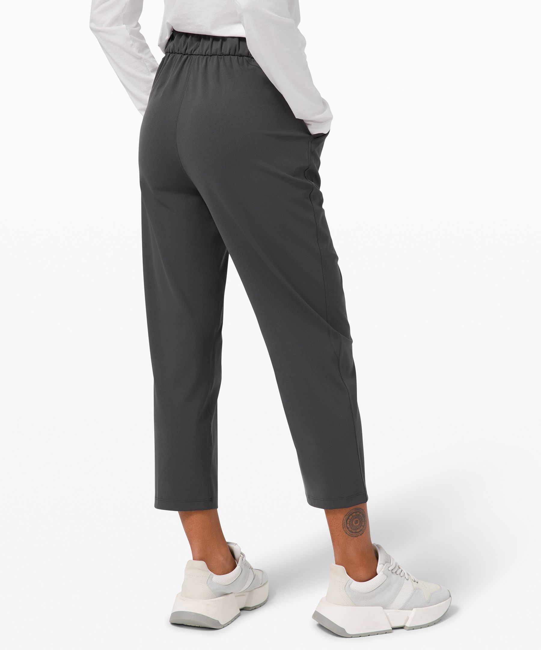 lululemon athletica Stretch High-rise Crop 23 in Natural