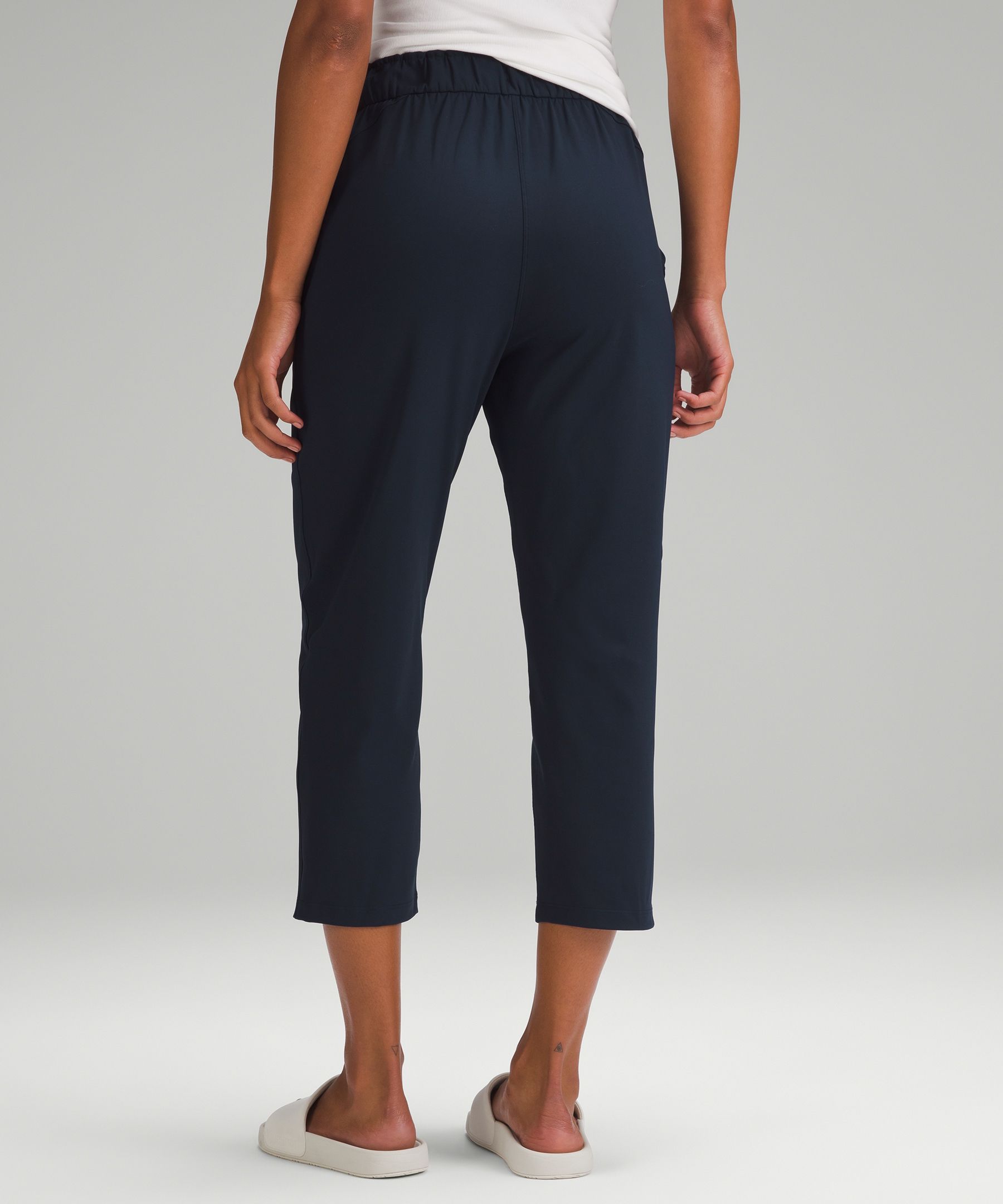 Stretch crop store pants