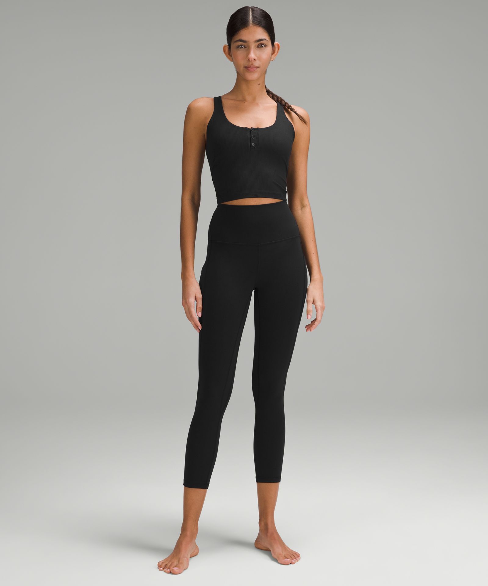 Женские укороченные тайтсы Lululemon Align с карманами — фото 2