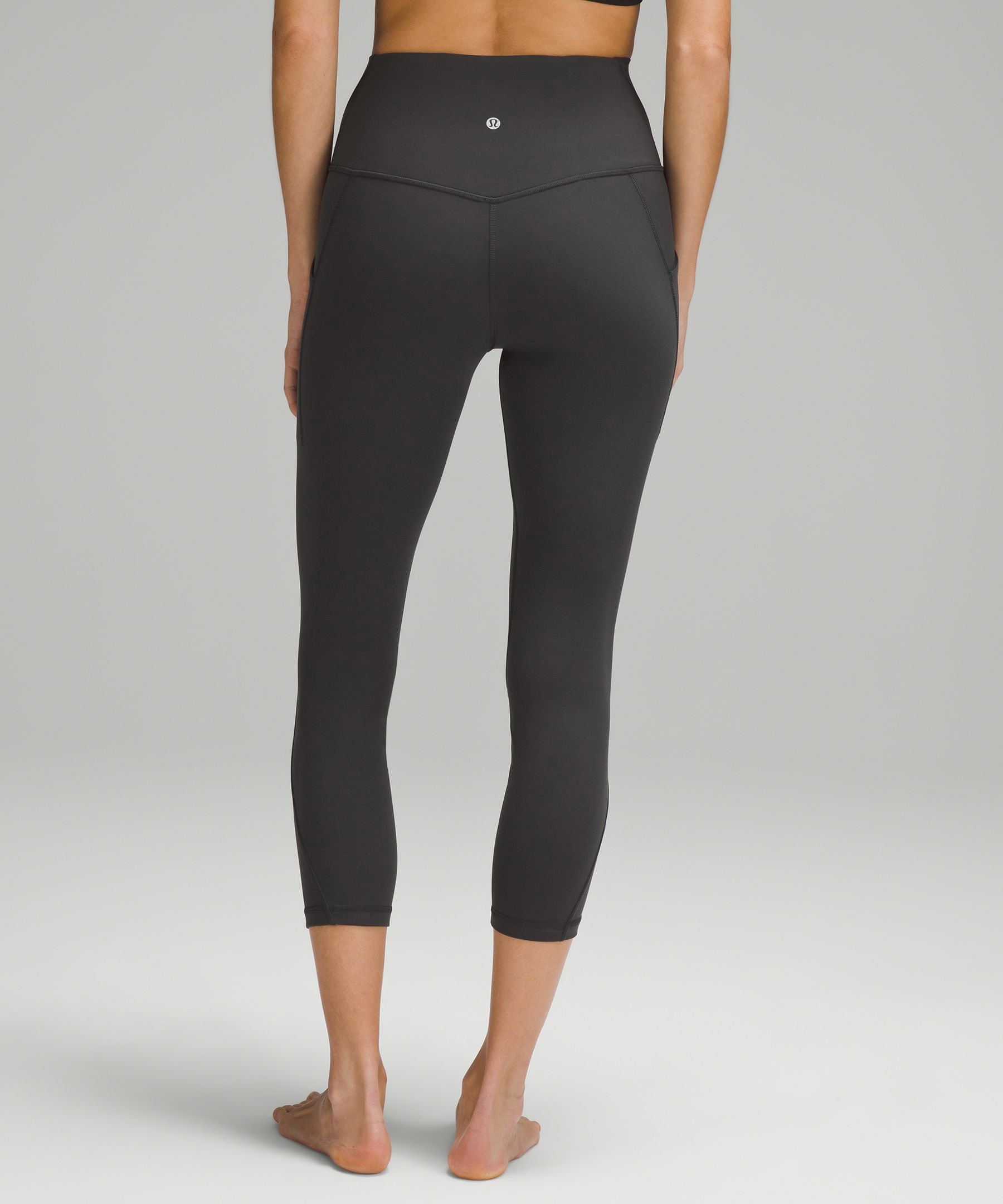 Womens Lululemon Leggings Factory Pretoria - Wee Are From Space Nimbus  Battleship Align HR Crop 23