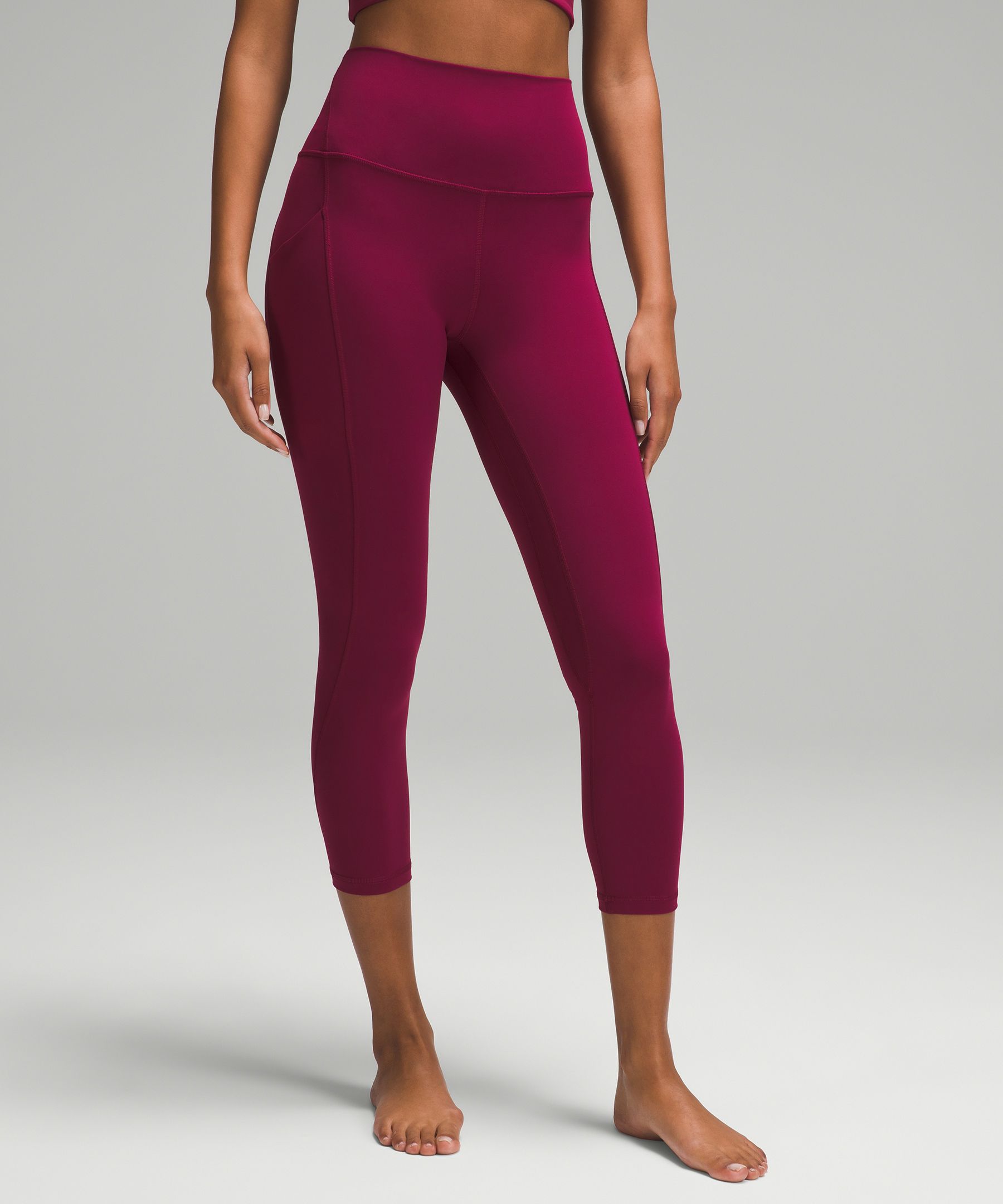 lululemon Align High Rise Crop with Pockets 23