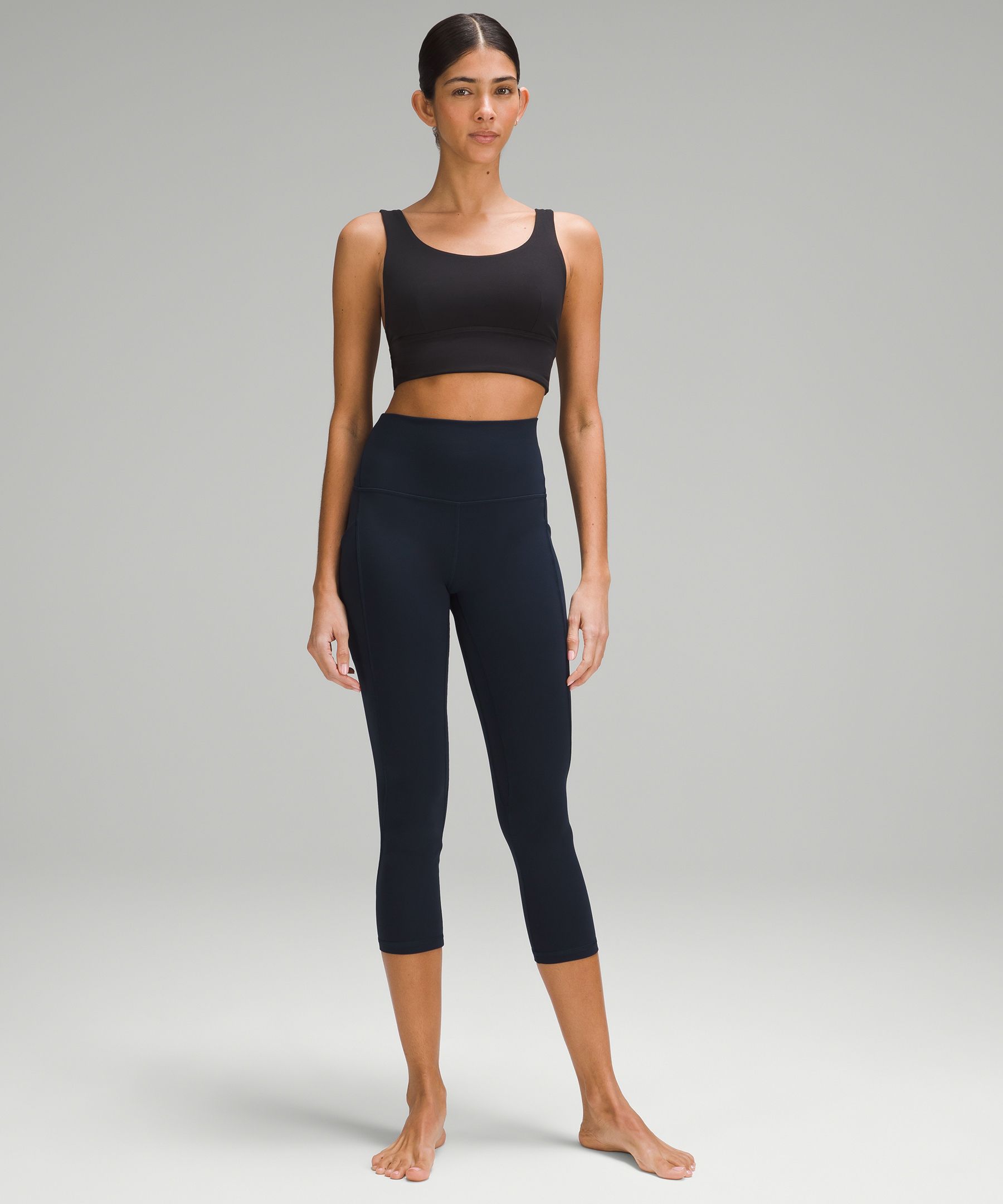 Lululemon Align High Rise Crop with Pockets 23 - Water Drop - lulu fanatics