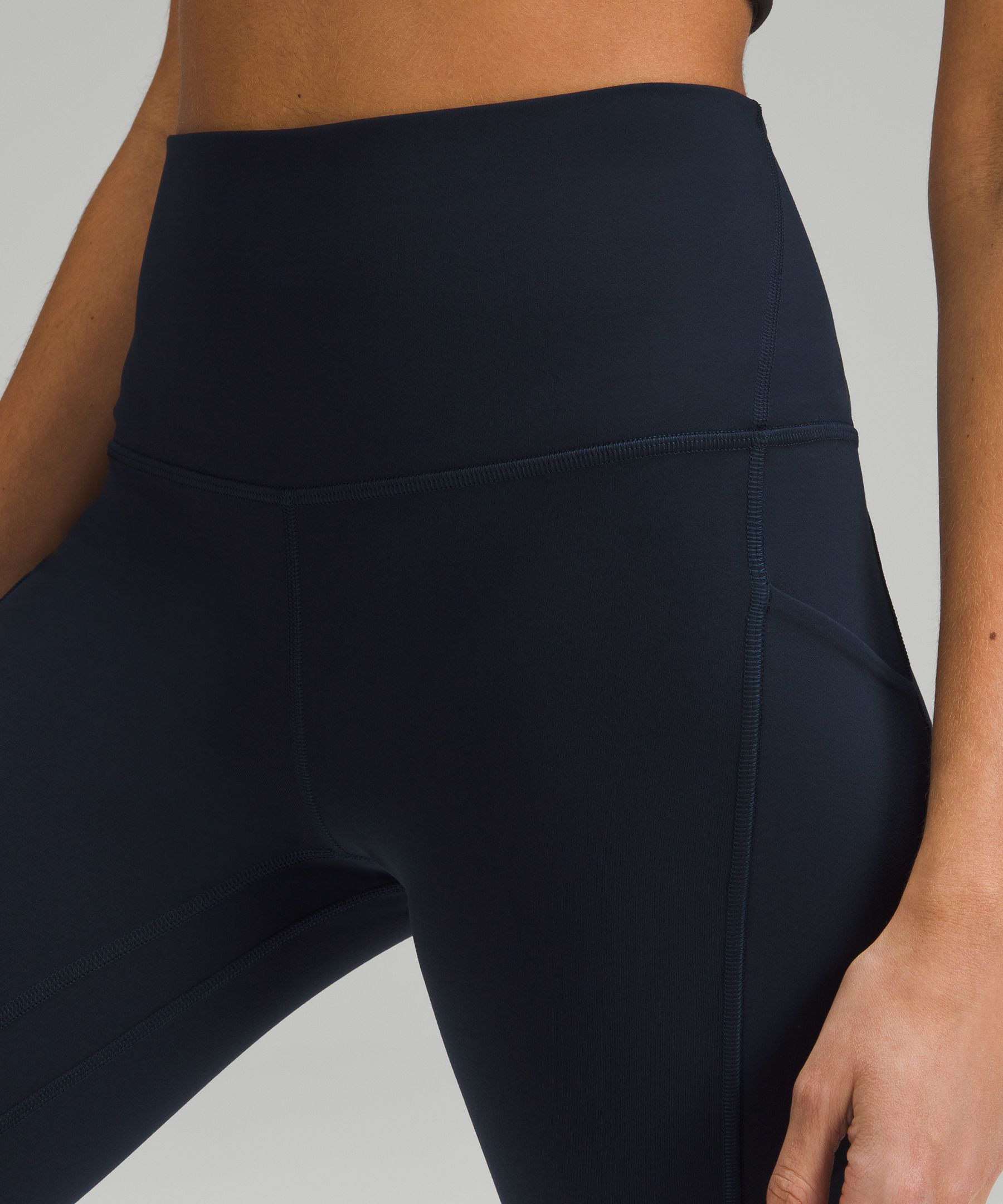 Lululemon Align™ High-rise Crop With Pockets 23 - Deep Luxe