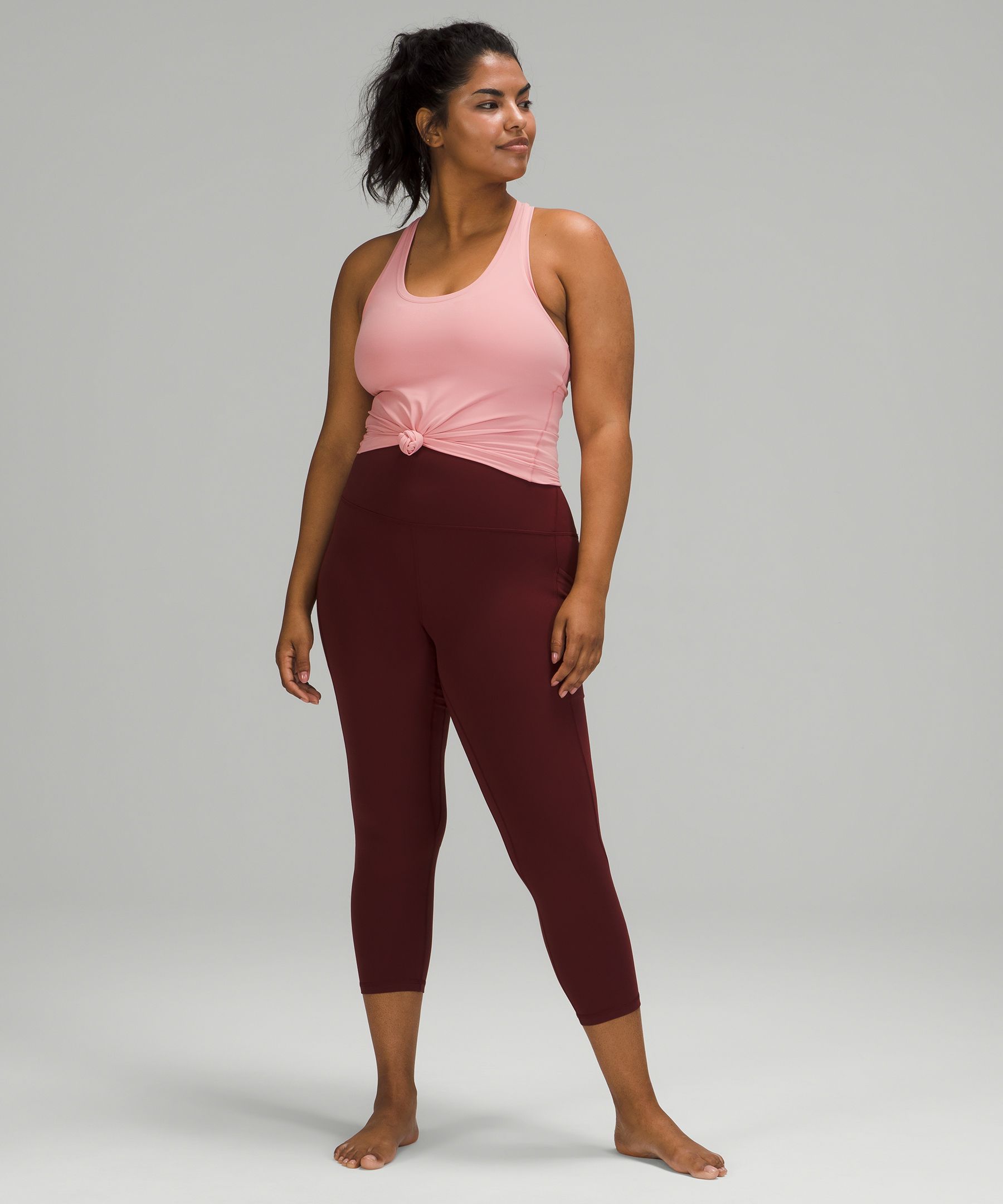 Lululemon Align High Rise Crop With Pockets 231