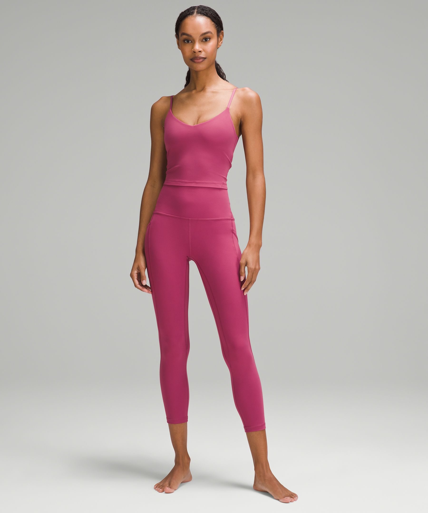 Lululemon Align™ High-rise Crop With Pockets 23 - Deep Luxe