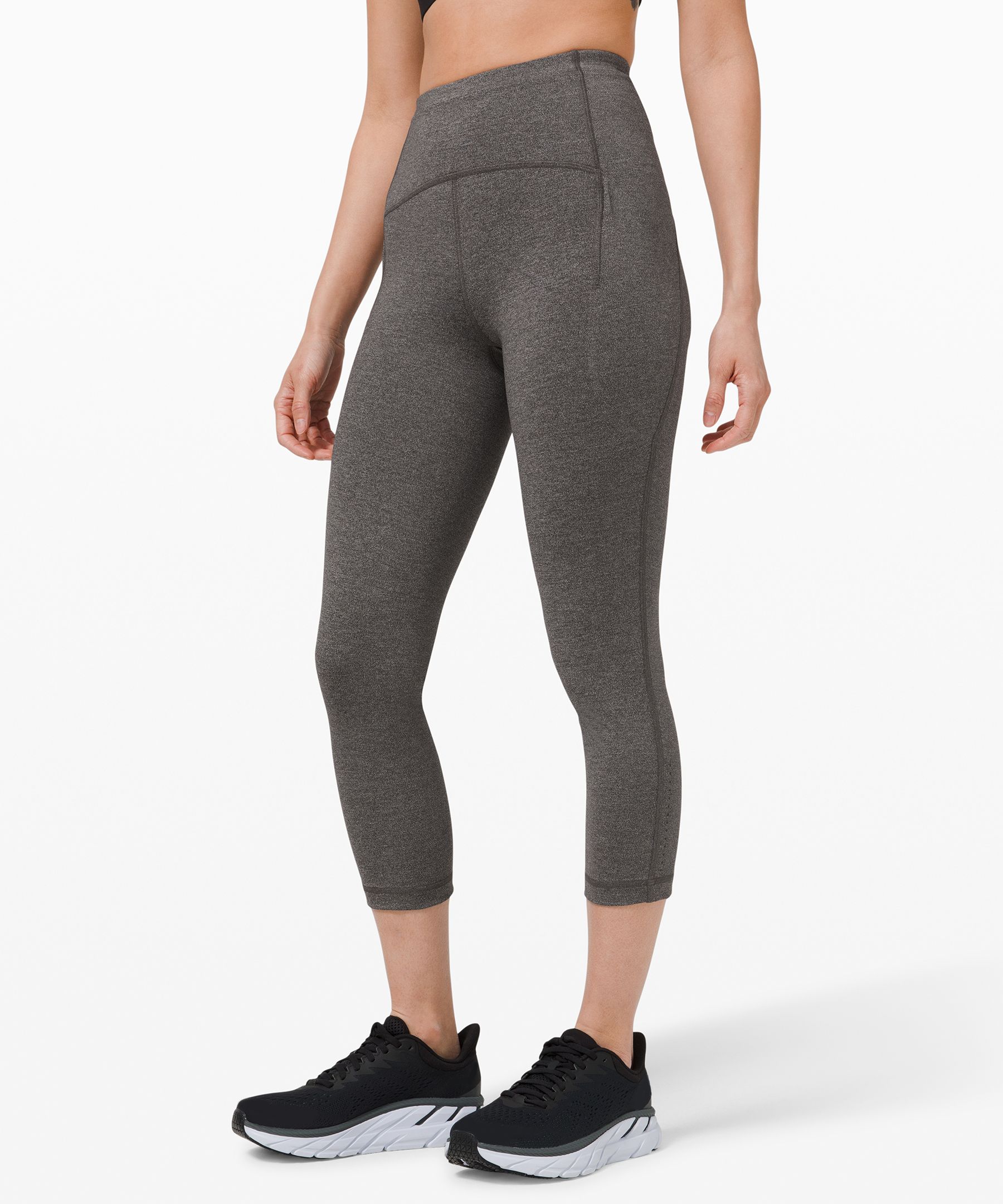 Lululemon Swift Speed High-rise Crop 21" In Grey