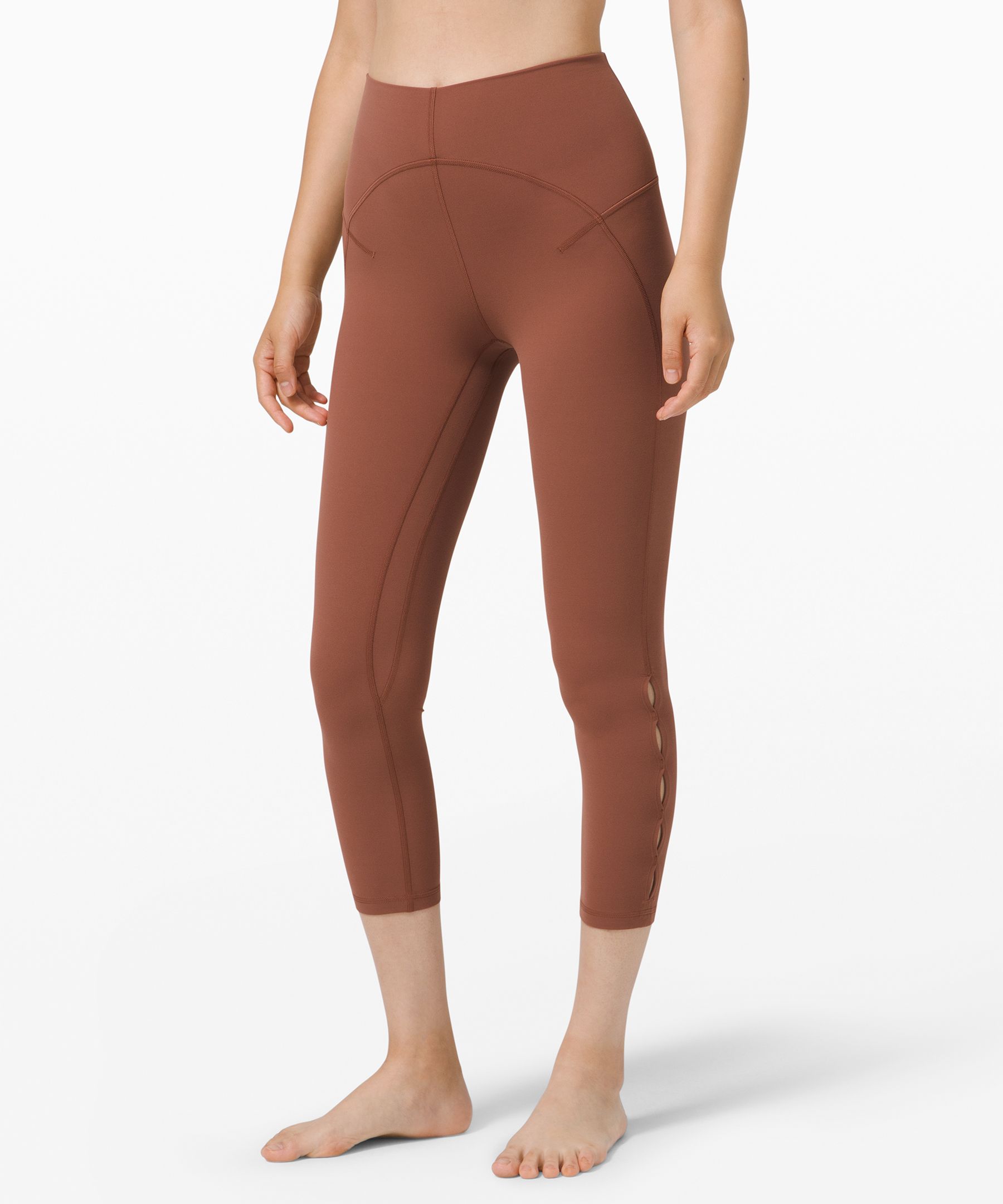 lululemon leggings with cutouts