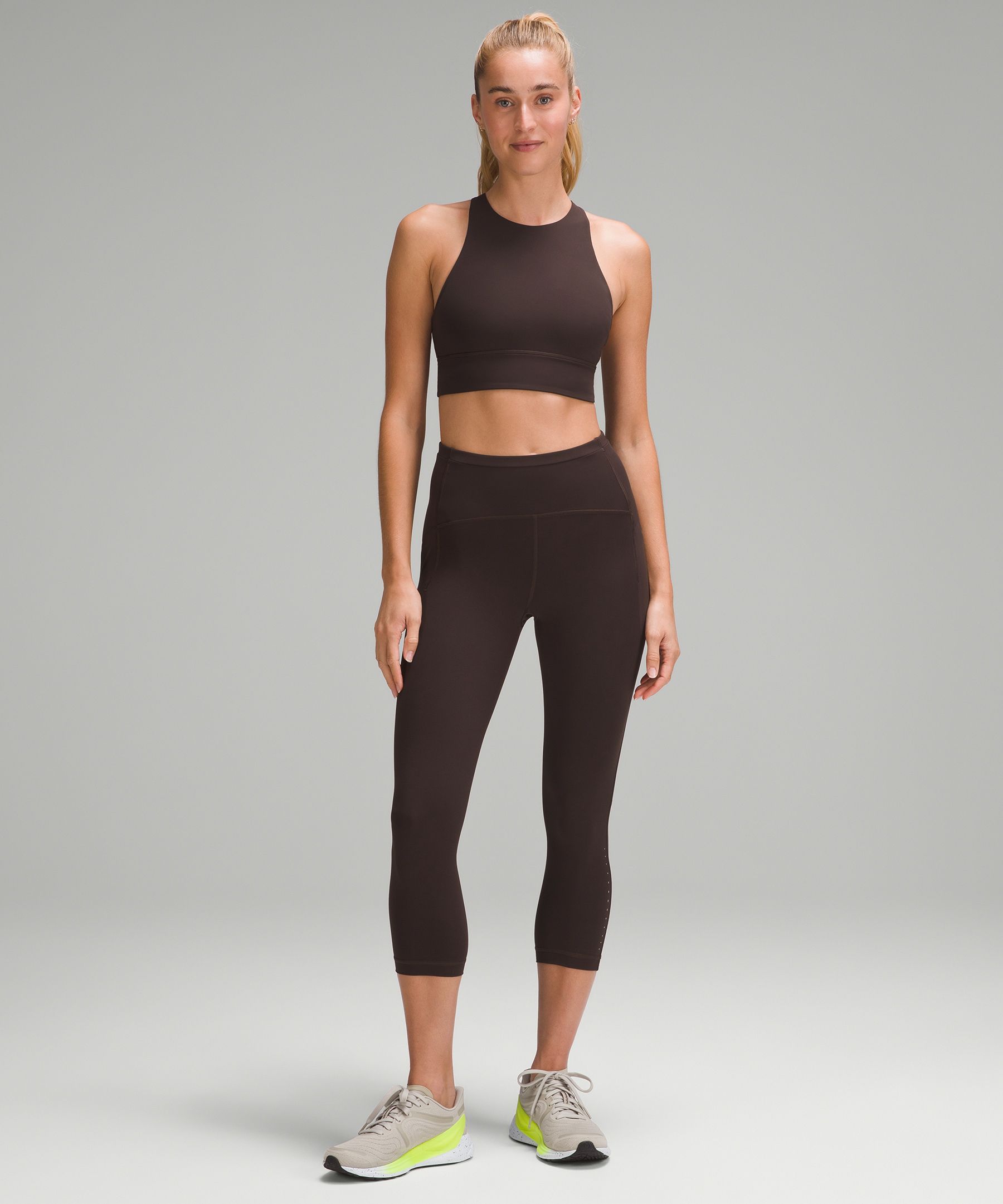 Lululemon athletica Swift Speed High-Rise Crop 21 *Reflective, Women's  Capris