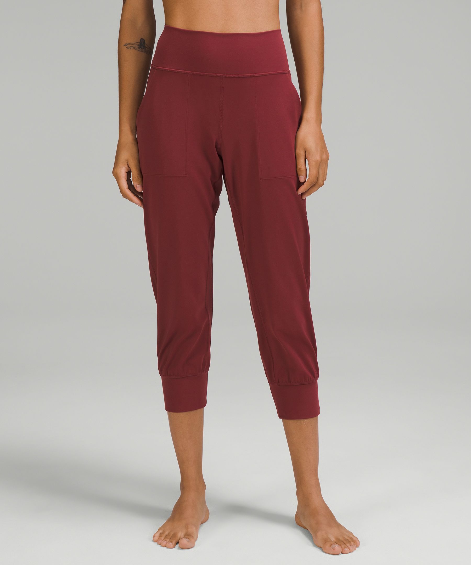 Lululemon Align High-Rise Crop with Pockets 23 - Mulled Wine