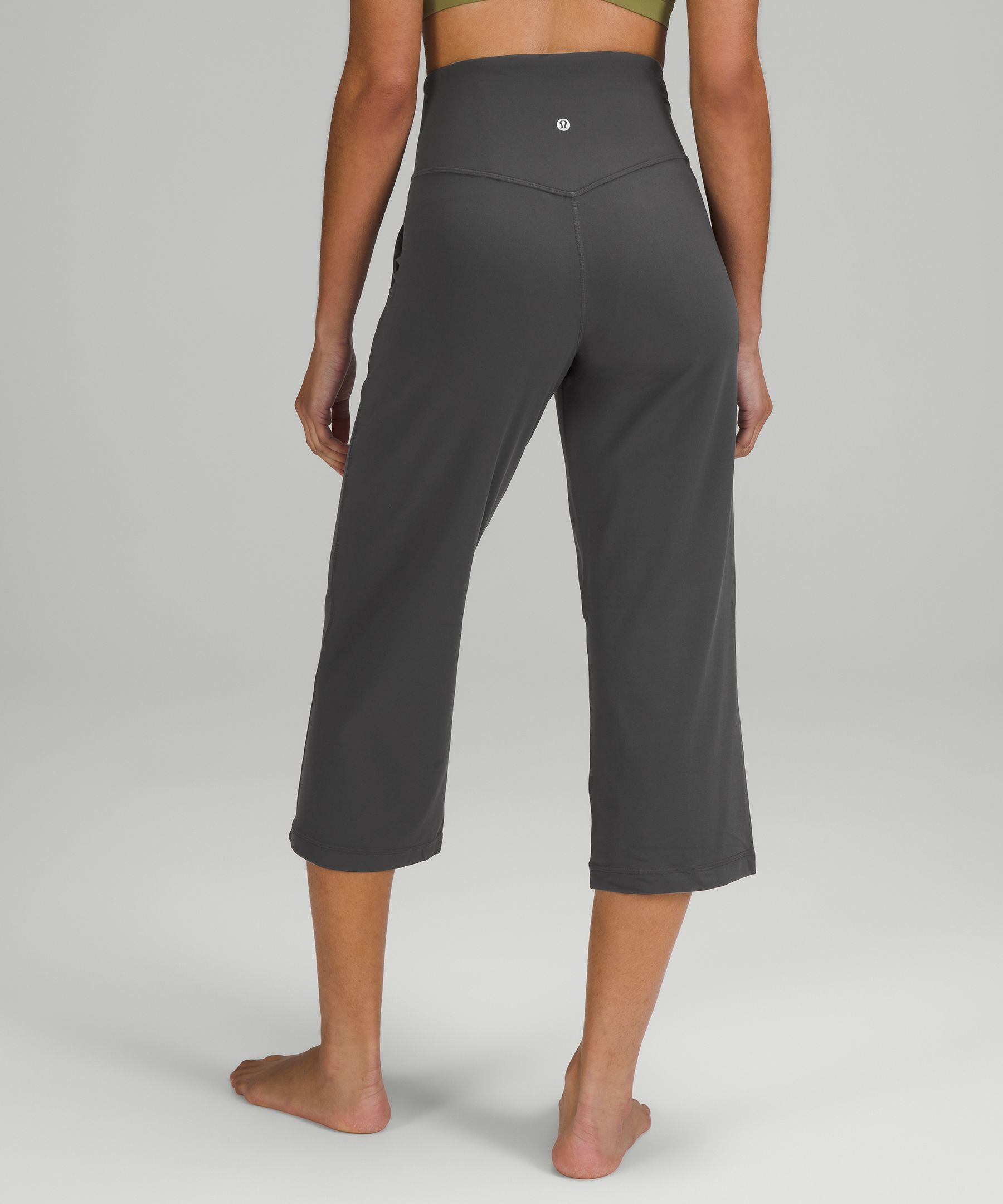 Lululemon Align Wide Leg High-Rise Crop 23 Cacao size 2