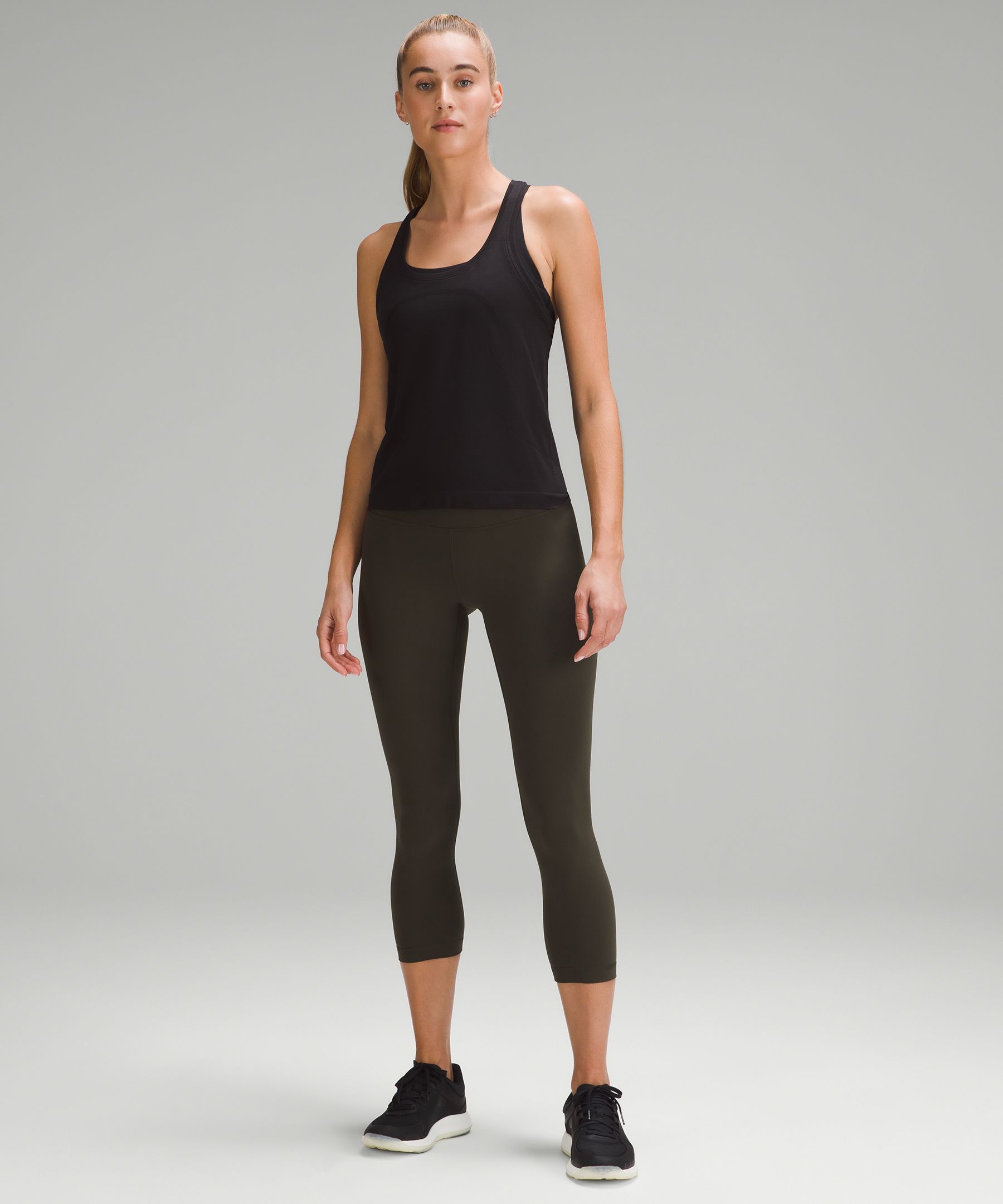  Lululemon Athletica Wunder Under High Rise Crop 23 inches Yoga  Pants (True Navy, 4) : Clothing, Shoes & Jewelry