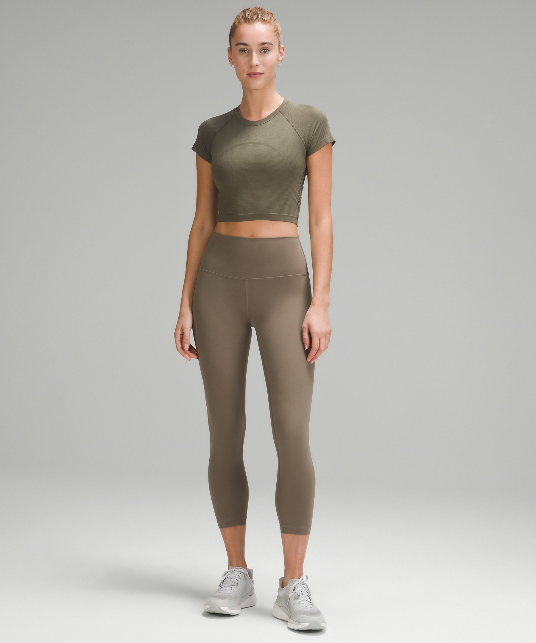 Lululemon Wunder Train High-rise Leggings In Green