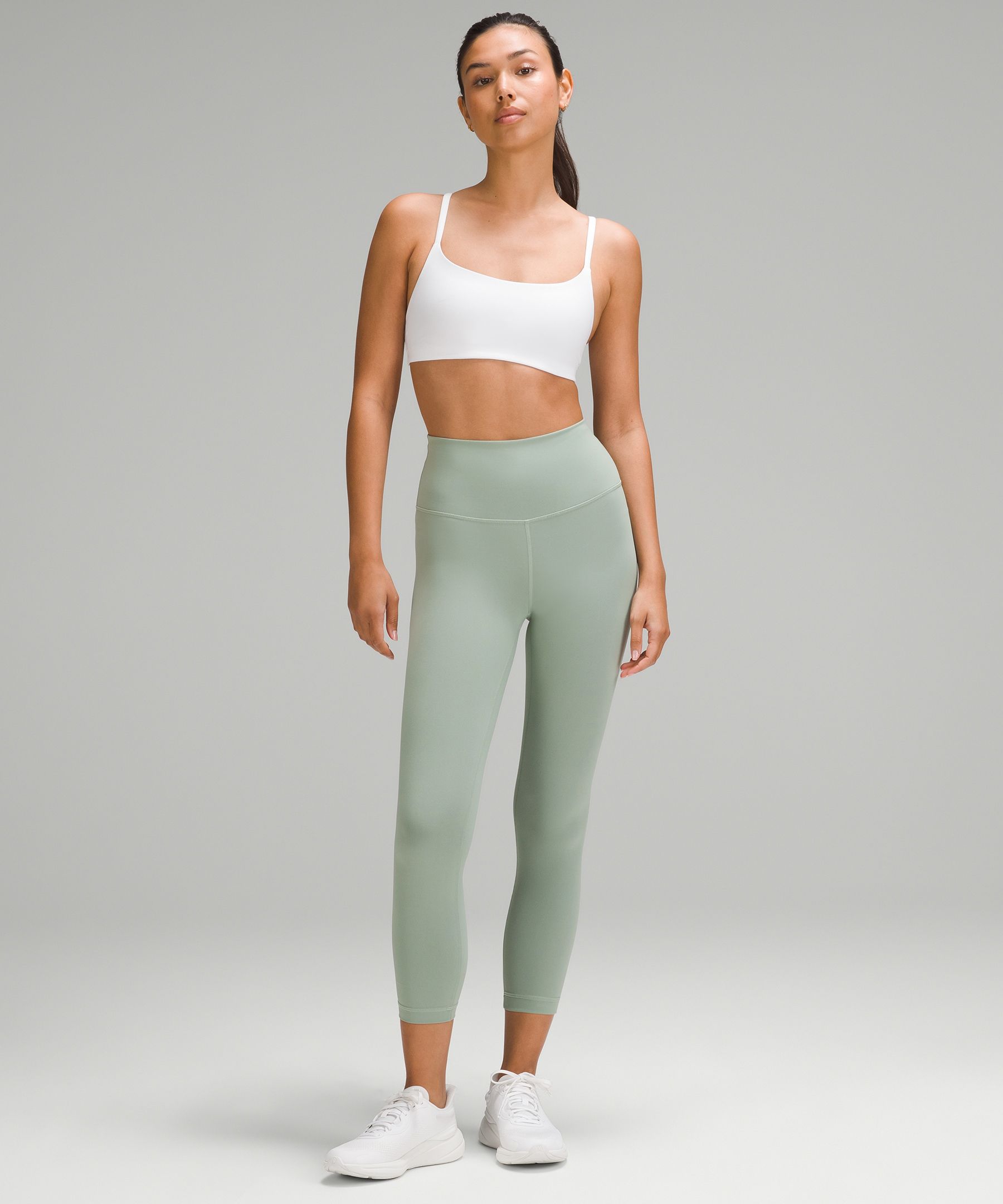 Shop Lululemon Wunder Train High-rise Crop 23"