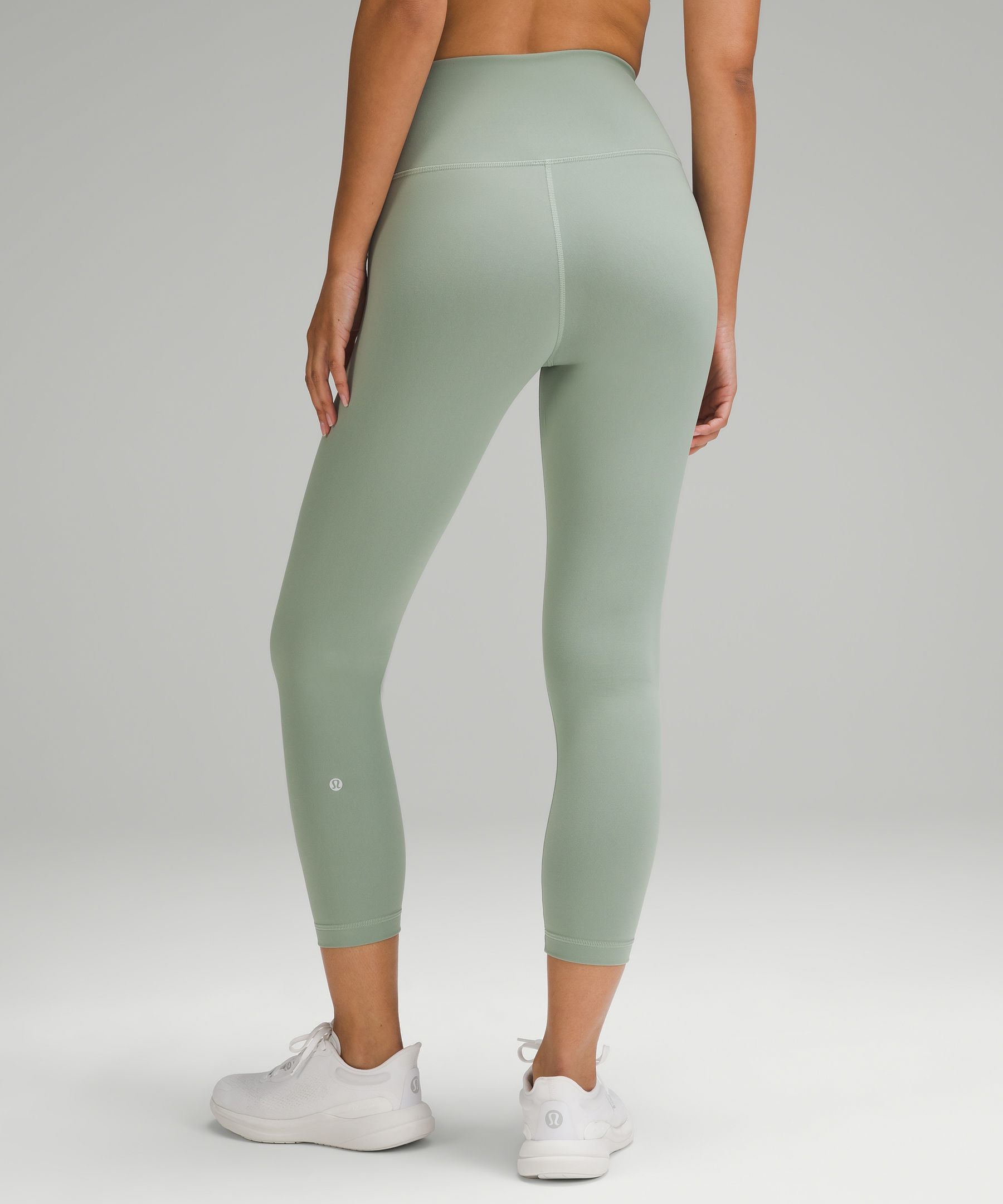 Shop Lululemon Wunder Train High-rise Crop 23"