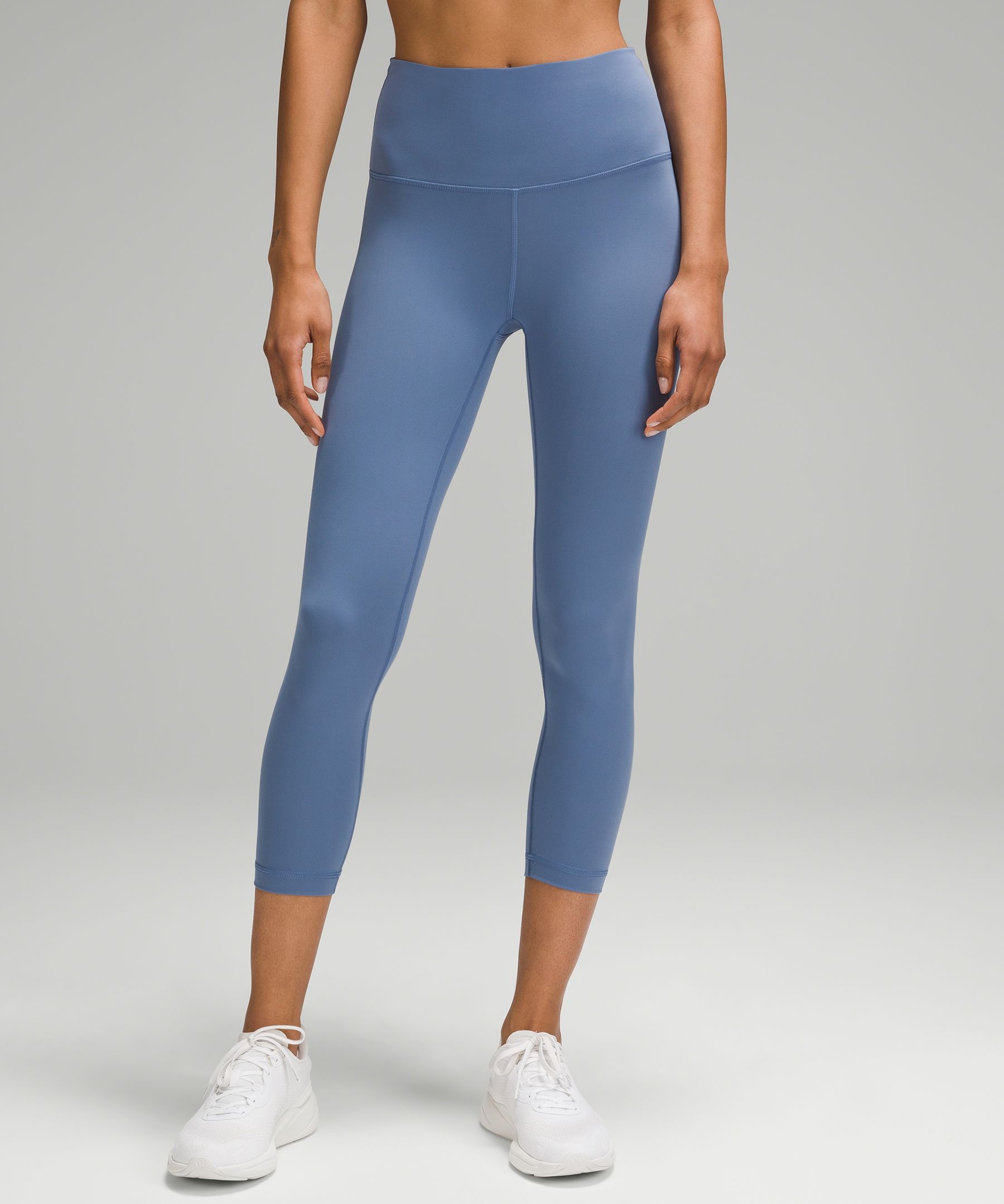 Shop Lululemon Wunder Train High-rise Crop 23"