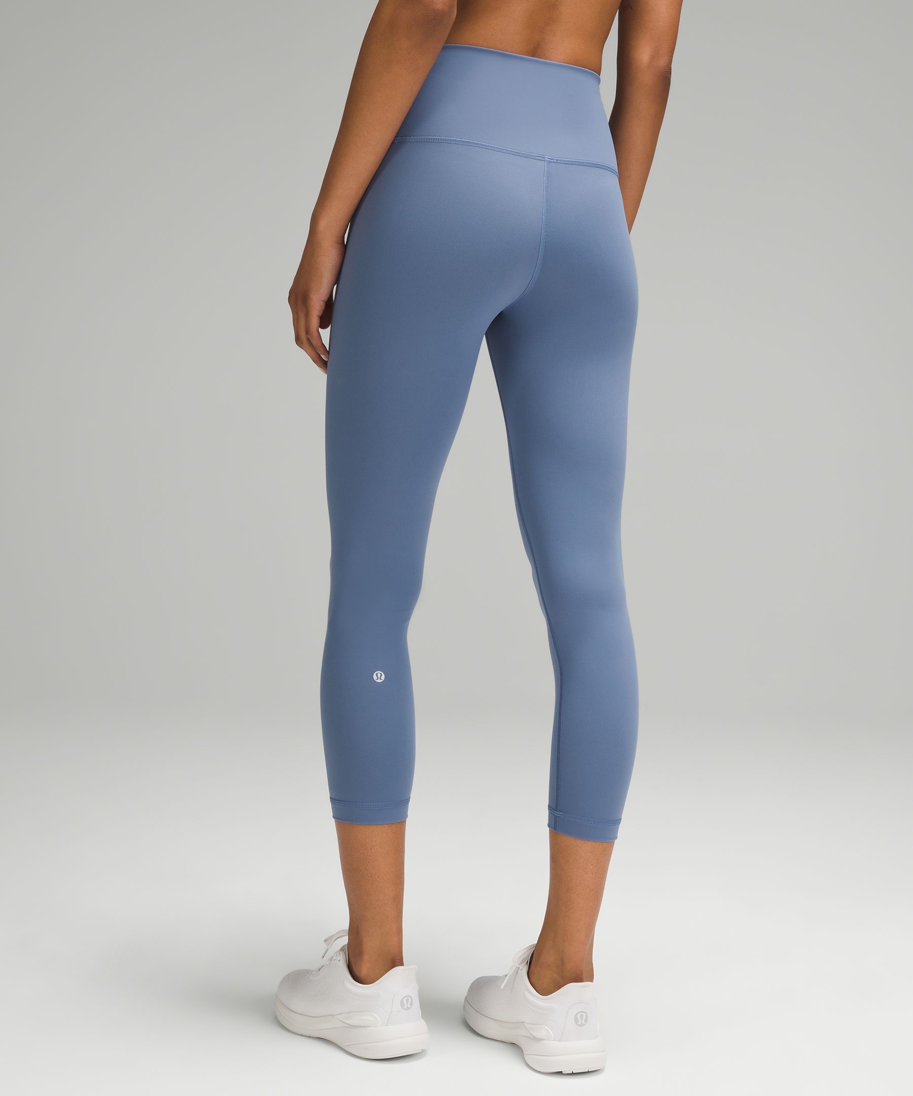 Shop Lululemon Wunder Train High-rise Crop 23"