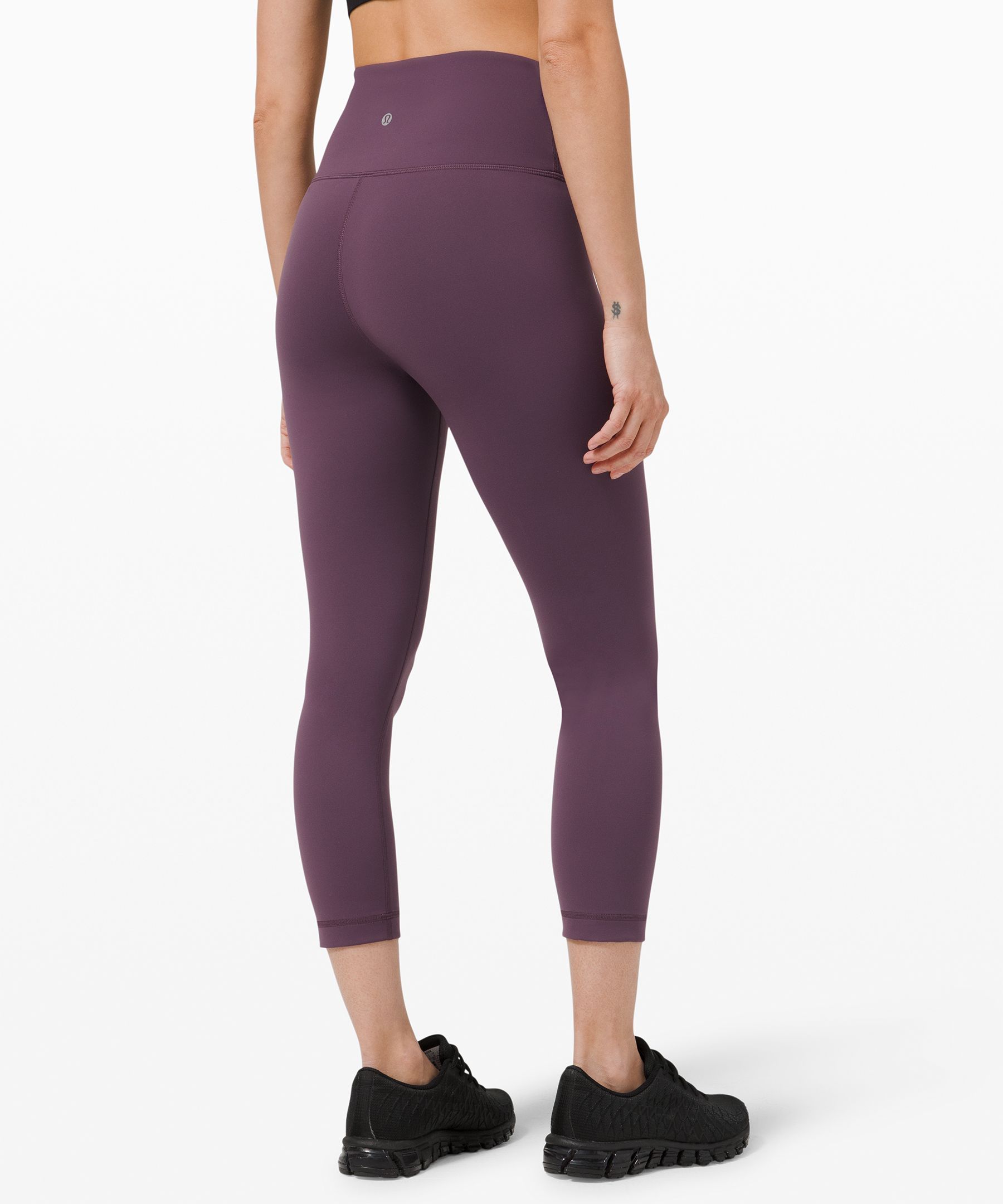 Lululemon Wunder Train Contour Fit High-Rise Crop 23 - Graphite