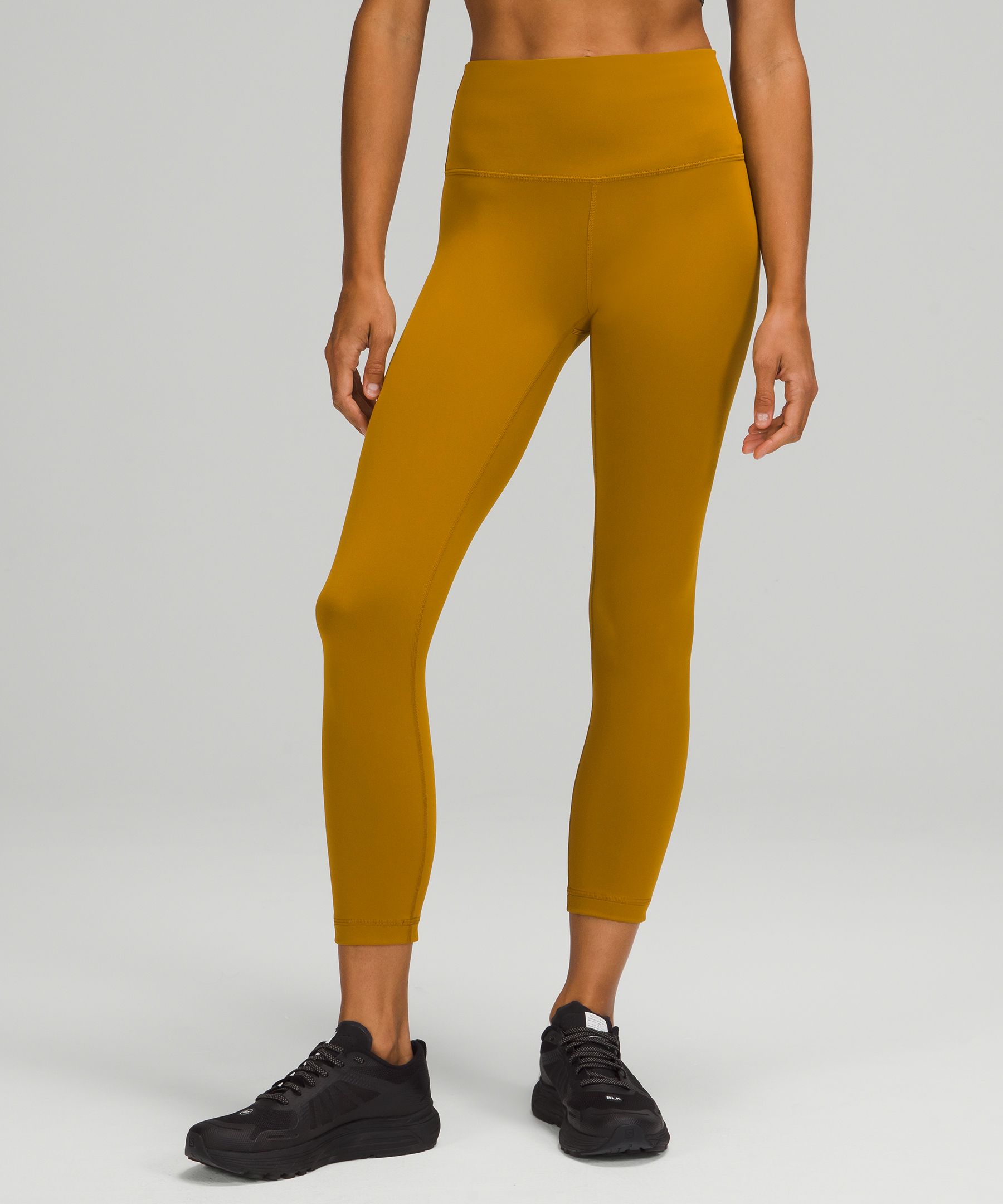 brown lululemon leggings