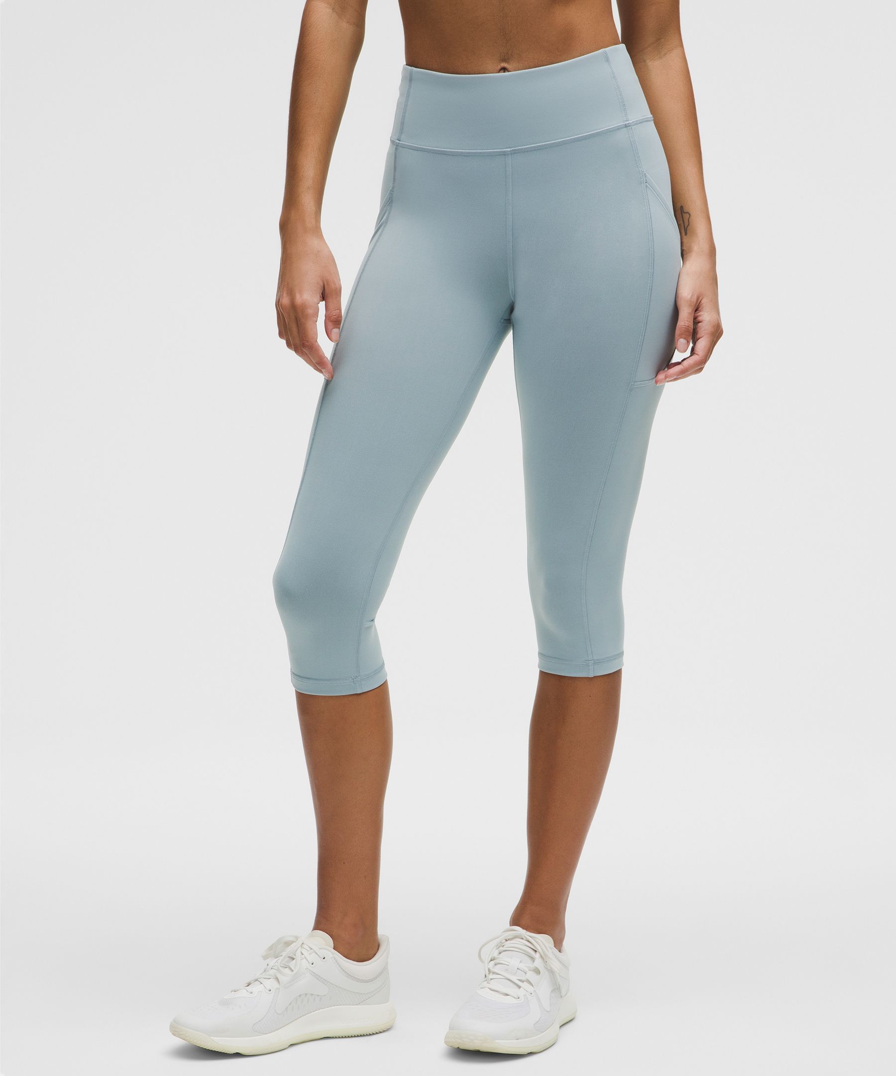 Lululemon Invigorate High-rise Crop 23 In Green