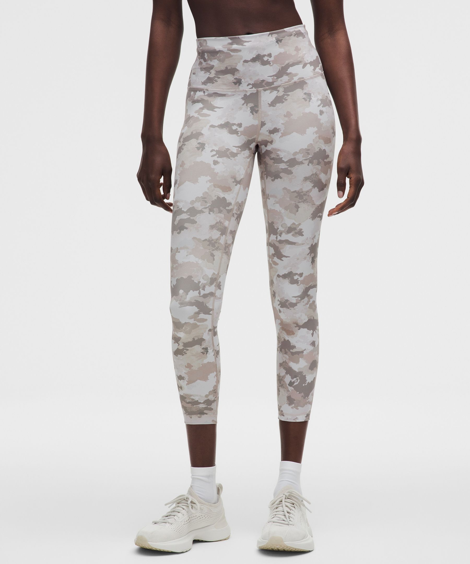 Lululemon Wunder Train High-rise Crop 23" In Multi