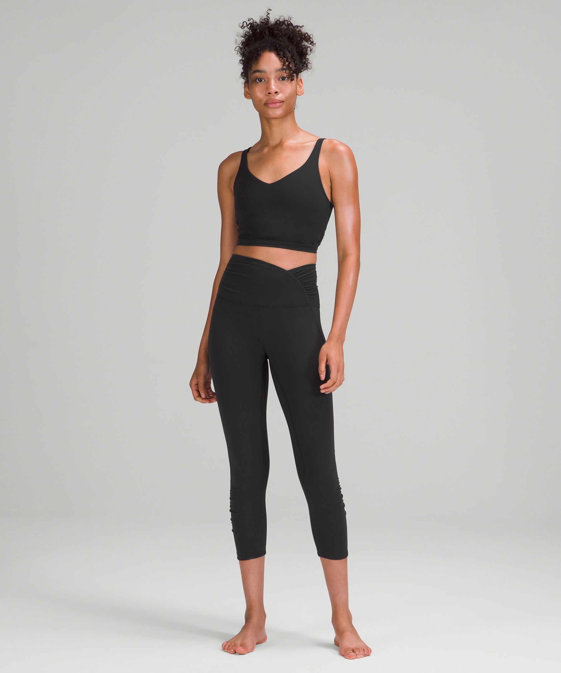 Lululemon cropped ruched leggings 4