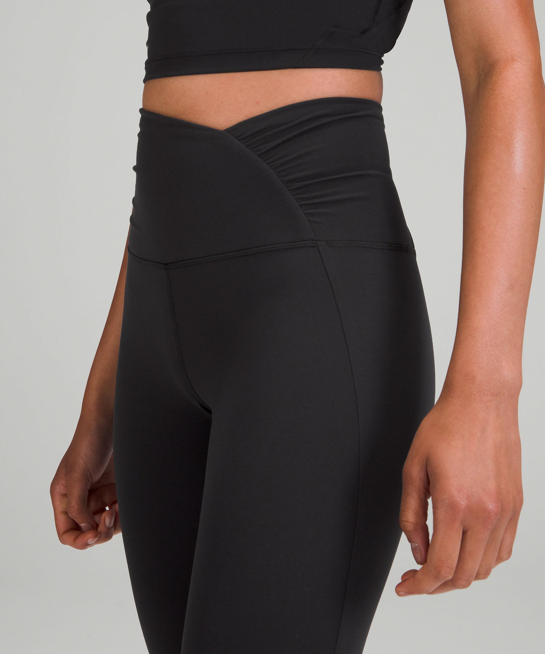 lululemon Align High Rise Ruched Waist Crop 22