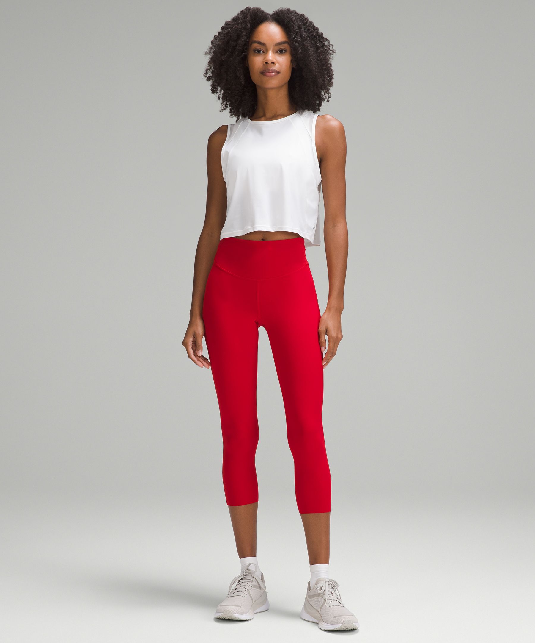 Base Pace High-Rise Crop 23, Women's Capris