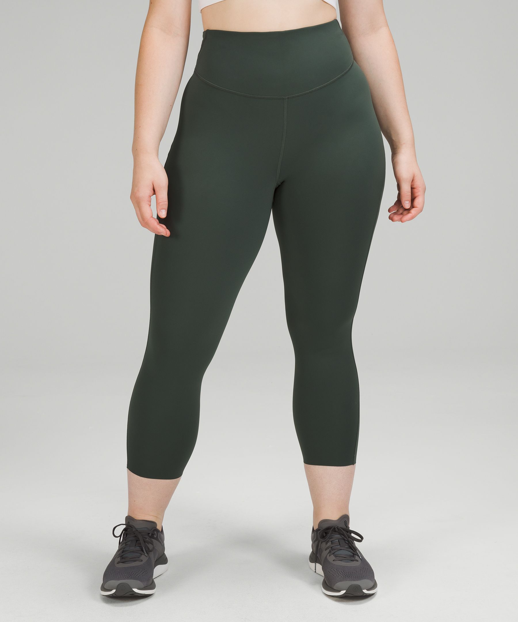 Lululemon Women's Base Pace High-Rise Crop 23 Br Tights In Green