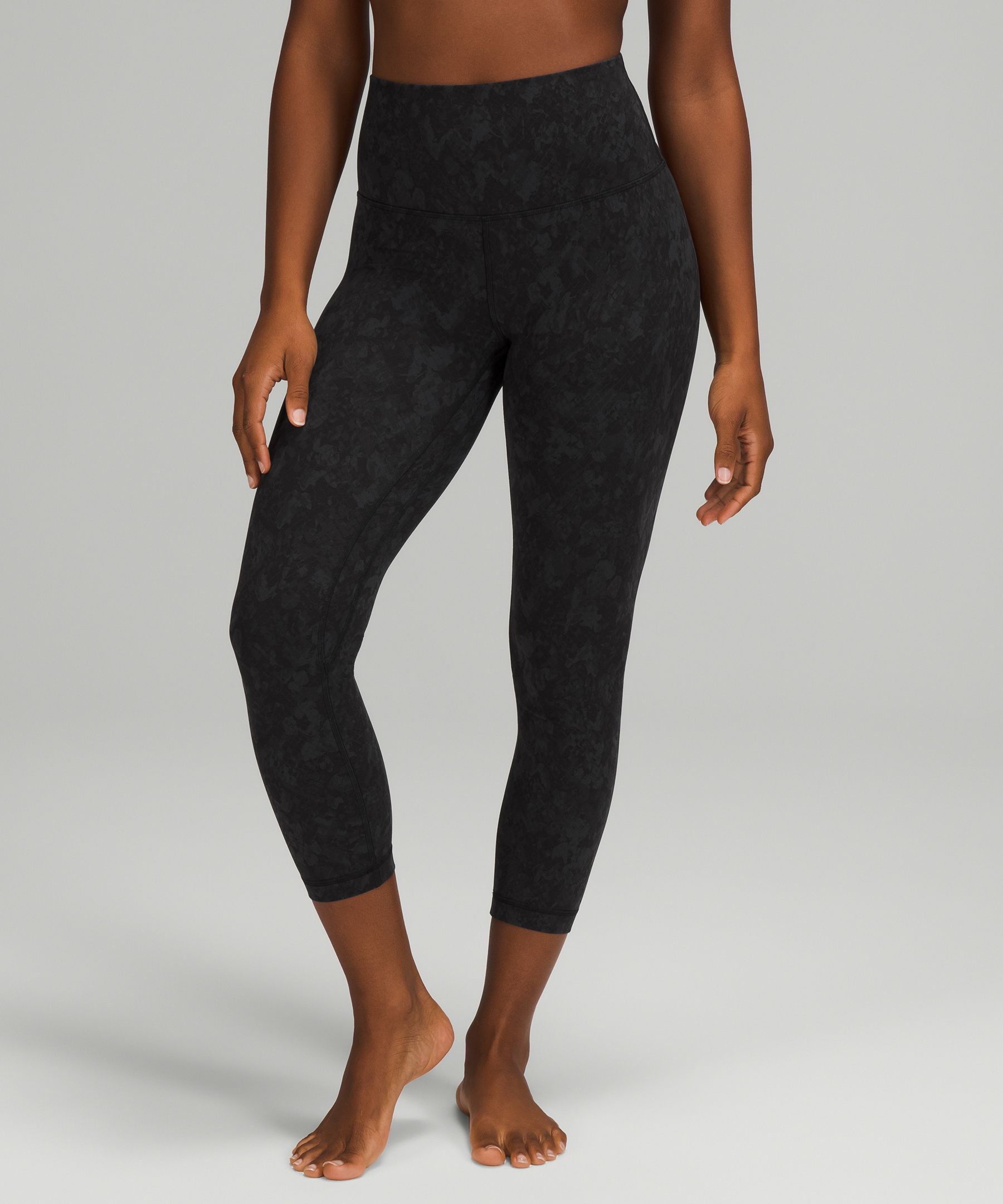 Lululemon Align™ High-rise Crop 23" In Black